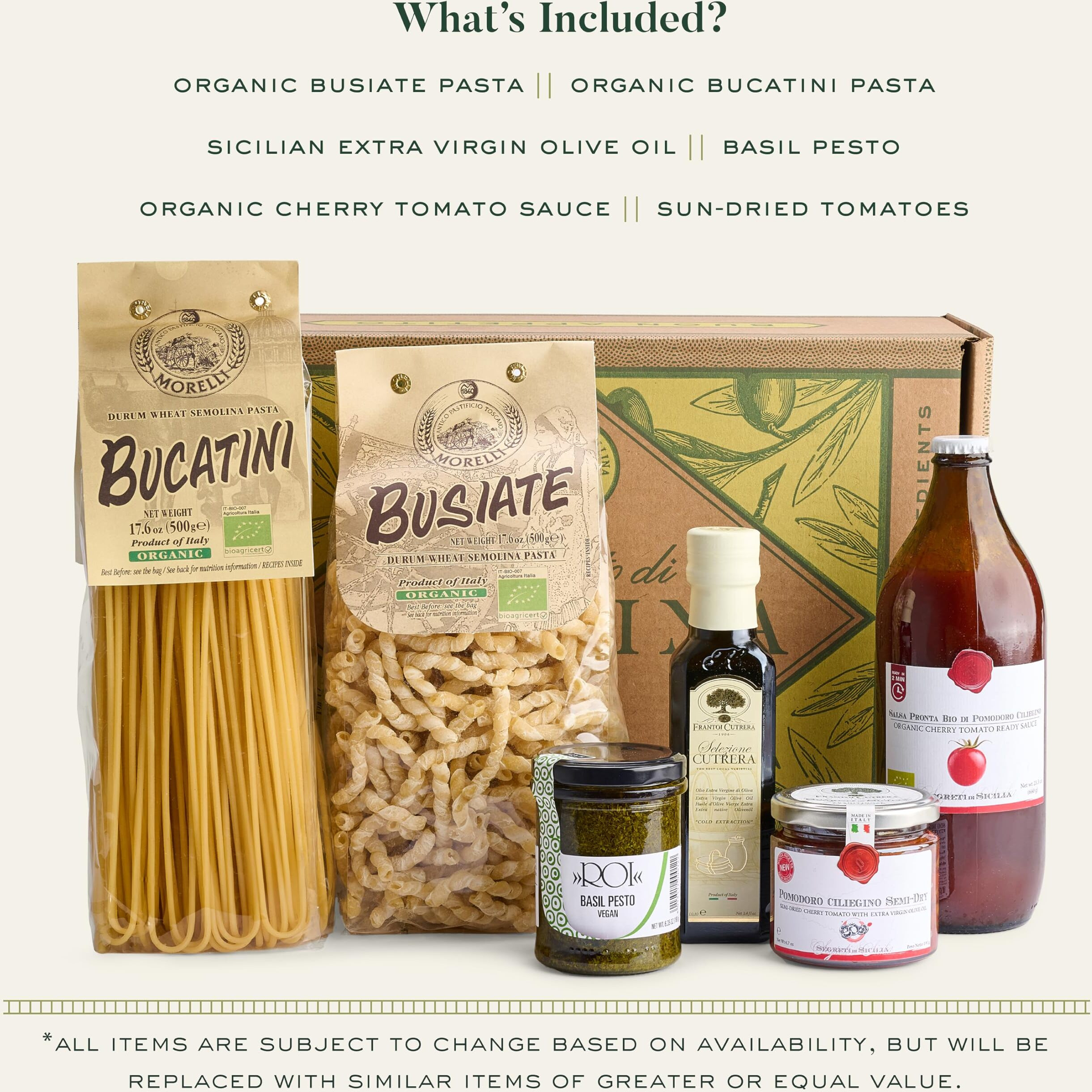 Bellina Italian Gift Basket - La Cucina Italiana Deluxe Food Gift Basket - A Vegan Friendly Pasta Gift Basket For The Foodie In Your Life -All Natural, Gourmet Gift Basket For Anniversary, Holiday Or Celebration