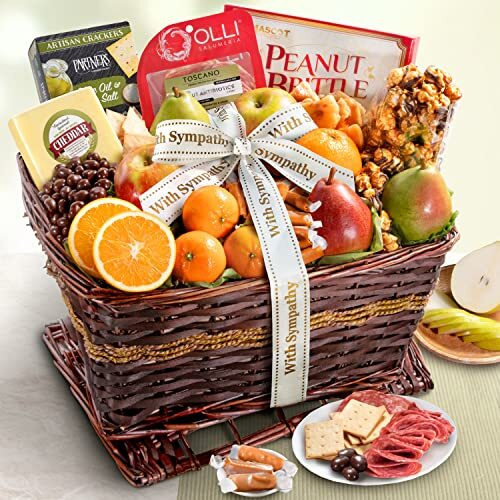 A Gift Inside Sympathy Sweet & Savory Farmstead Gift Basket