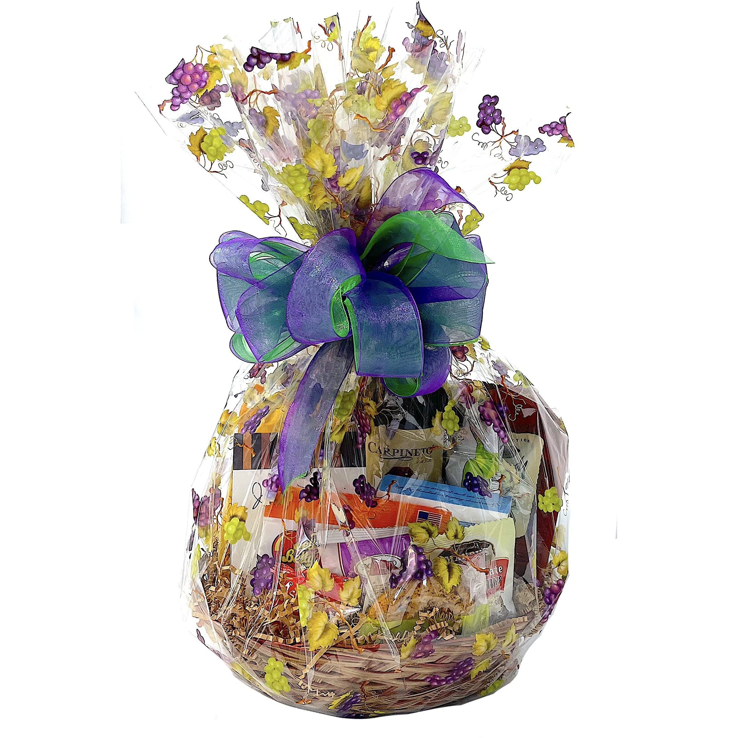 Hand-Crafted 22 Piece Customizable Chocolate Gift Basket Of Gourmet Chocolates, Cookies, And Crunches. Tasty Treats Selected For Businesses, Clients, Employees, Birthdays, Thank You And More