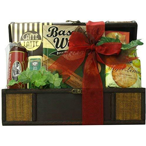 Gift Basket Village - Home Run Baseball Themed Gift Basket Gourmet Cheese, Crackers, Coffee, And More, Perfect For Sports Fans, Handcrafted In The Usa