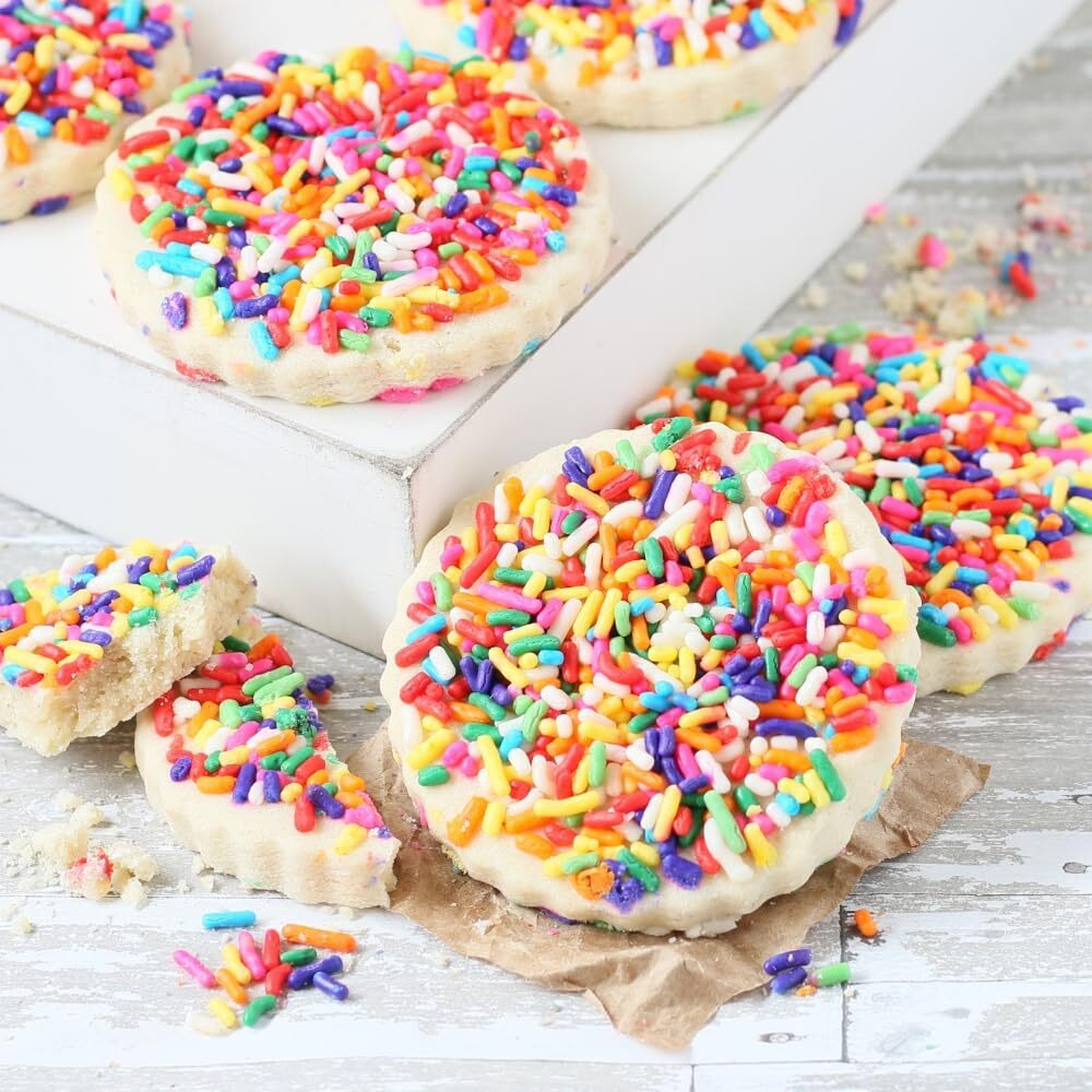 Dulcet Gift Basket Happy Birthday Party Gift Package In Tin With Balloons, Candles -Birthday Cake Great Gift For Men, Women, Him, Her, Mom, Dad, Friends & Family