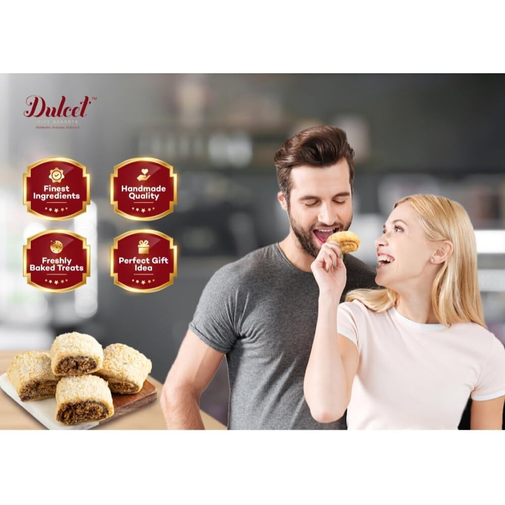 Dulcet Gift Basket Sympathy Classic Old Fashioned Gift Tin Box Assorted Gourmet Treats Ideal Gift For Men, Women, Family, And, Friends.