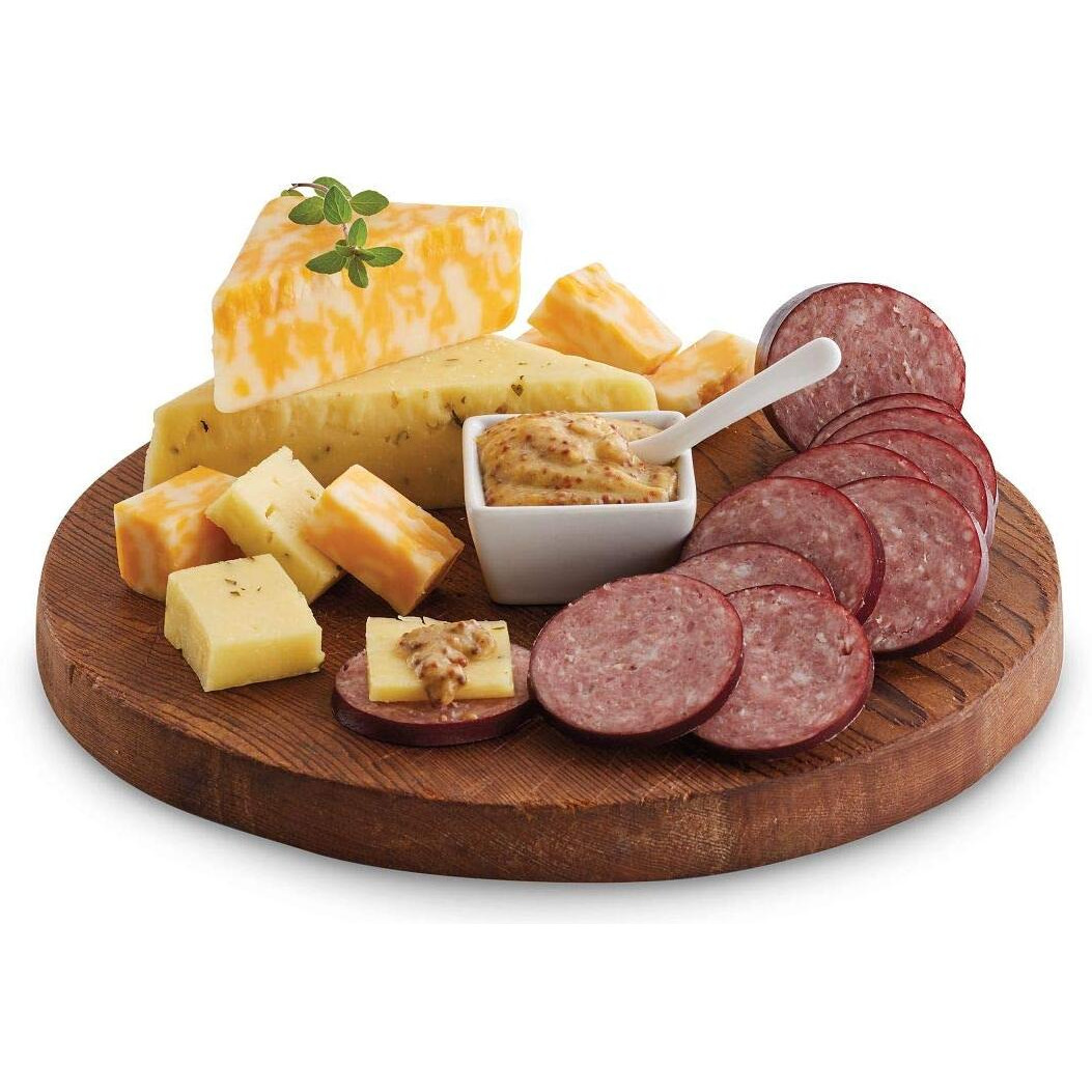 Harry & David Supreme Meat And Cheese Gift Box, Luxury Cheese Board, Gourmet Cheese Platter, Cheese Board Crackers, Gift Basket For Him