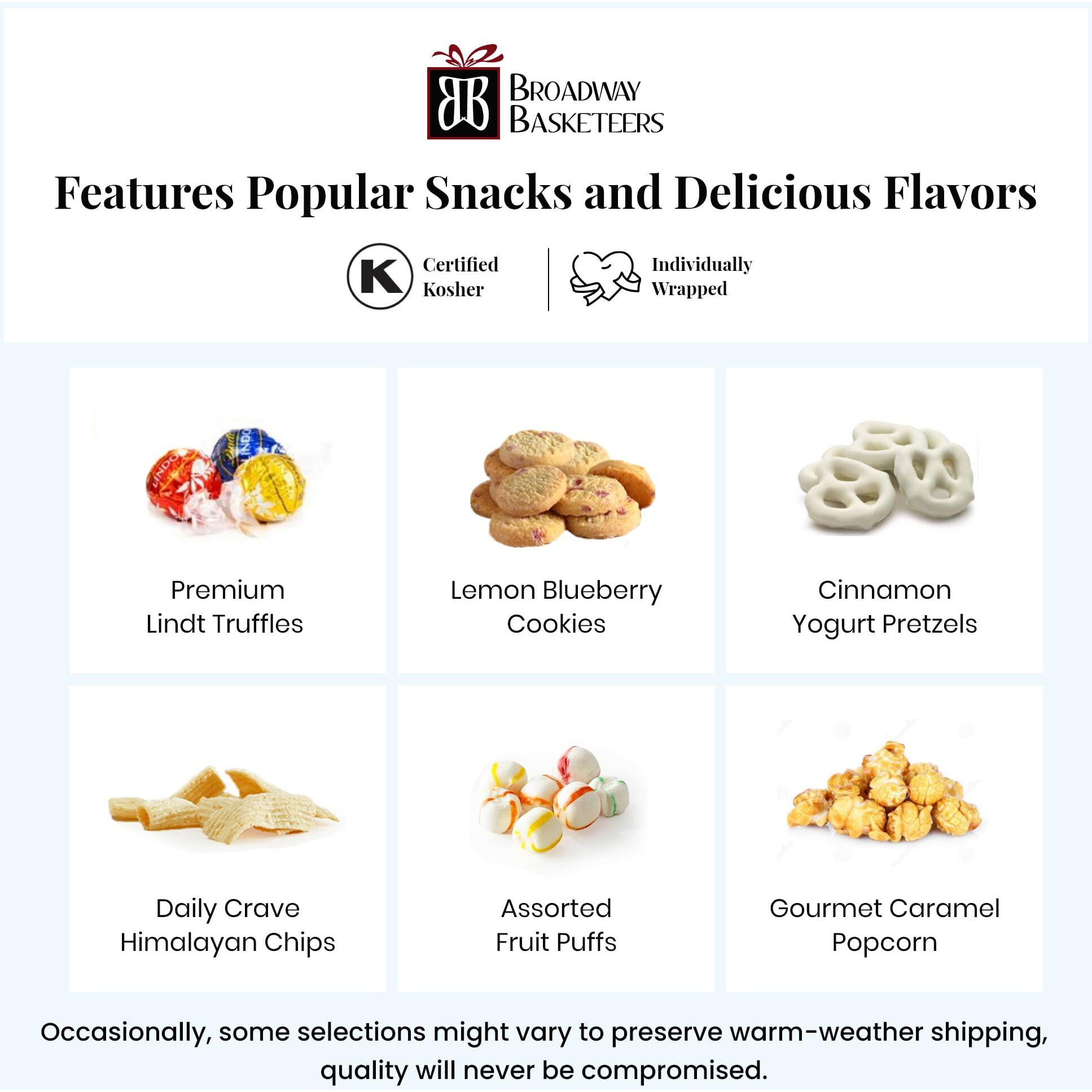 Broadway Basketeers Chocolate And Sweets Ruby Red Gift Basket Tower, Anniversary, Birthday, Thinking Of You For Women, Mom, Step-Mother, Wife, Girlfriend, Her Or Him