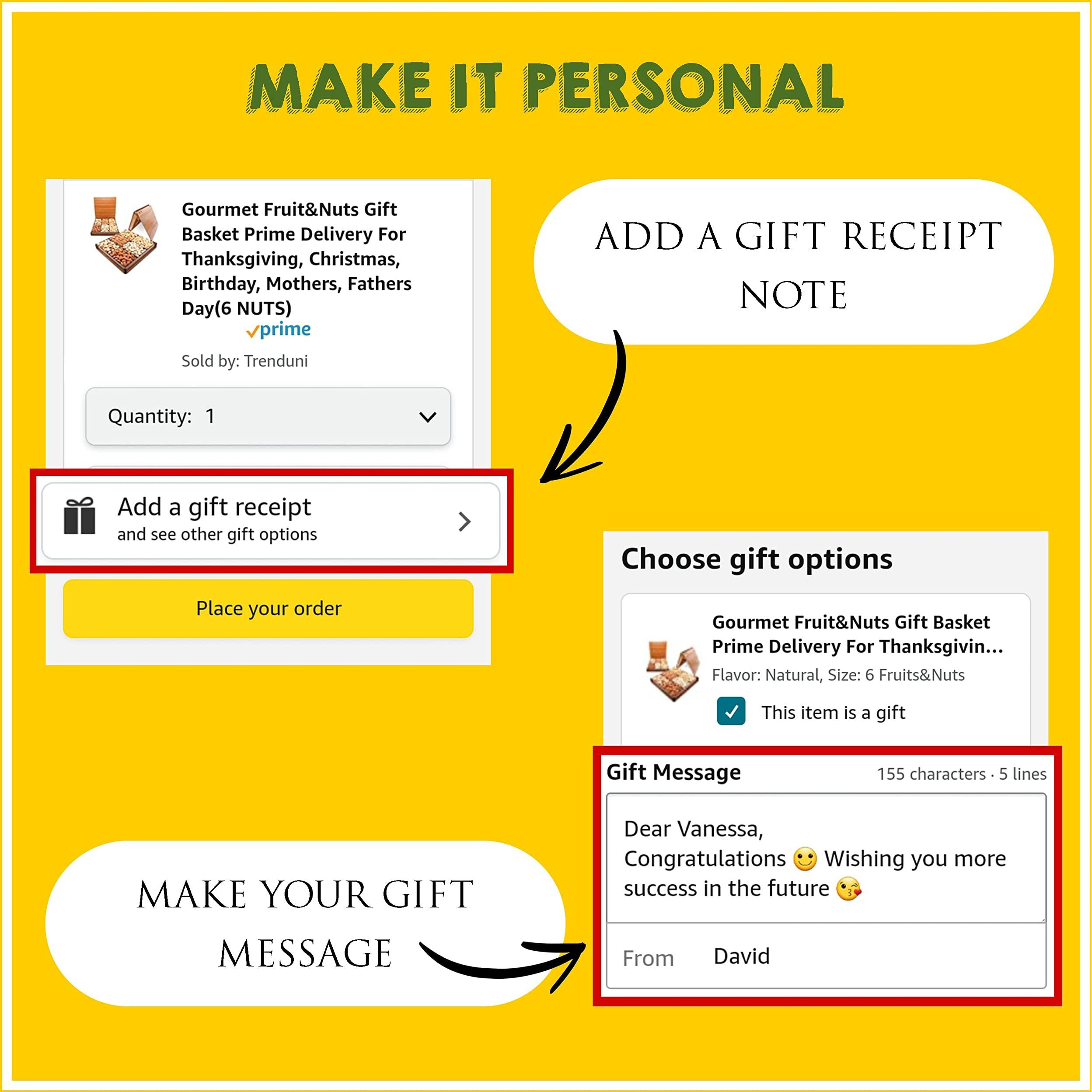 Wood Gift Basket, Gourmet Gift Baskets Family, Business | Corporate Gift - Healthy Mixed Nuts Fresh Gift, Birthday Sympathy - Mom, Dad | Box Business Customer - Corporate Gift For Clients