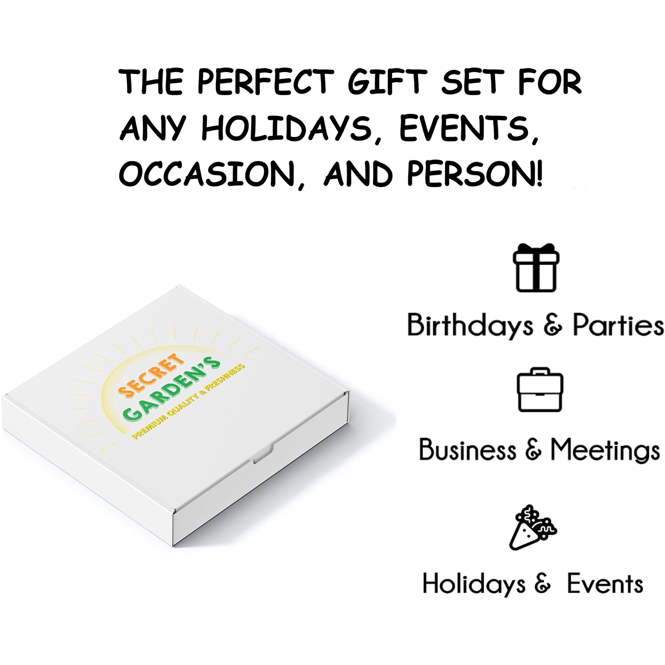 Wood Gift Basket, Gourmet Gift Baskets Family, Business | Corporate Gift - Healthy Mixed Nuts Fresh Gift, Birthday Sympathy - Mom, Dad | Box Business Customer - Corporate Gift For Clients