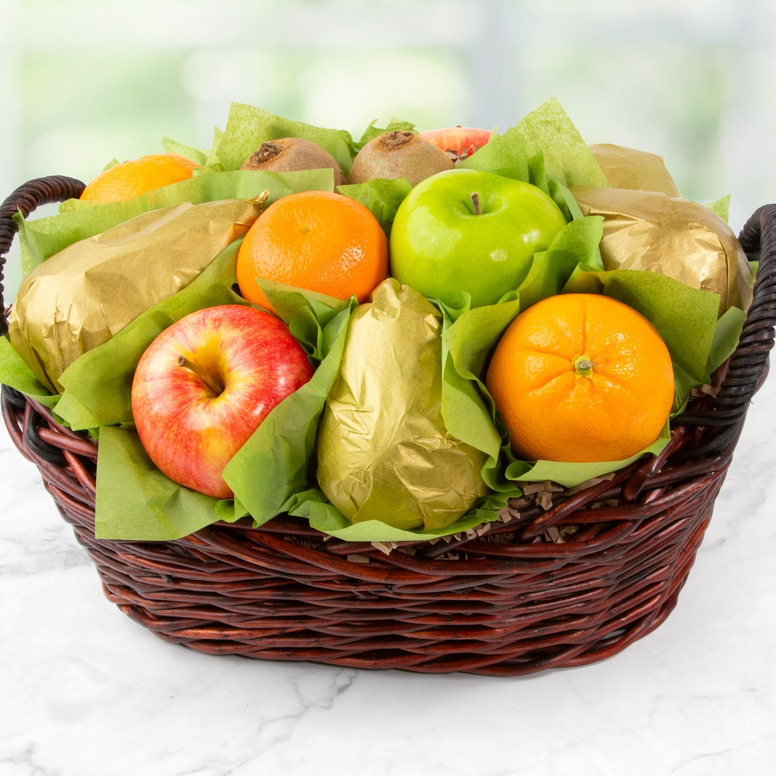 A Gift Inside Happy Birthday Fruit Basket