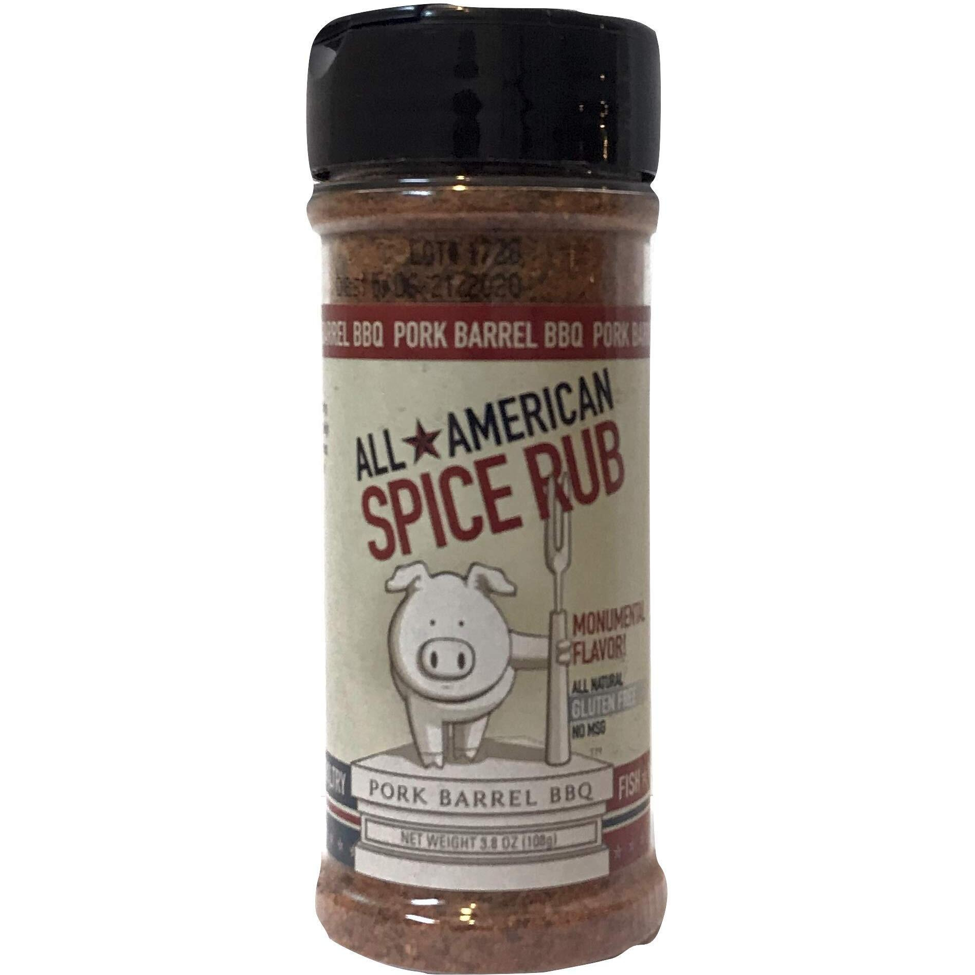 Spices And Seasonings Sets I Bbq Gift Set - Grill Holiday Spice Basket Pork Rub, Steak Seasoning And Bbq Rub, And Chicken Seasoning And Bbq Rub - Bbq Dad Gifts For Men - Pork Barrel Bbq Spices And Seasonings Sets -