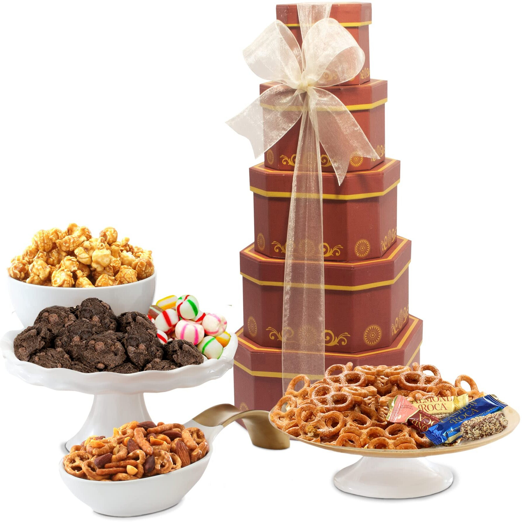 Broadway Basketeers Corporate Gift Basket Tower