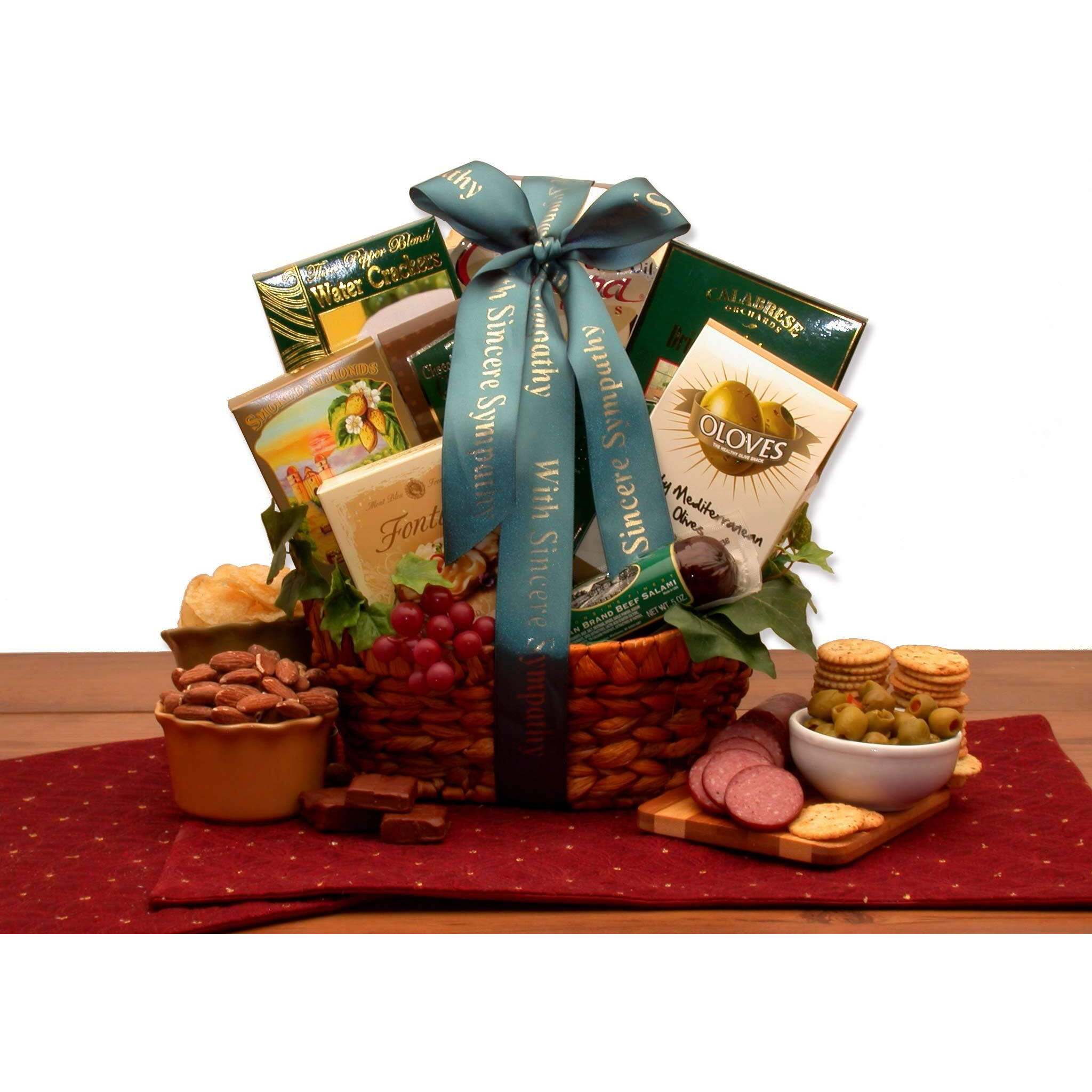 In Loving Memory Sympathy Gift Basket - Sympathy Gift - Condolences Gift