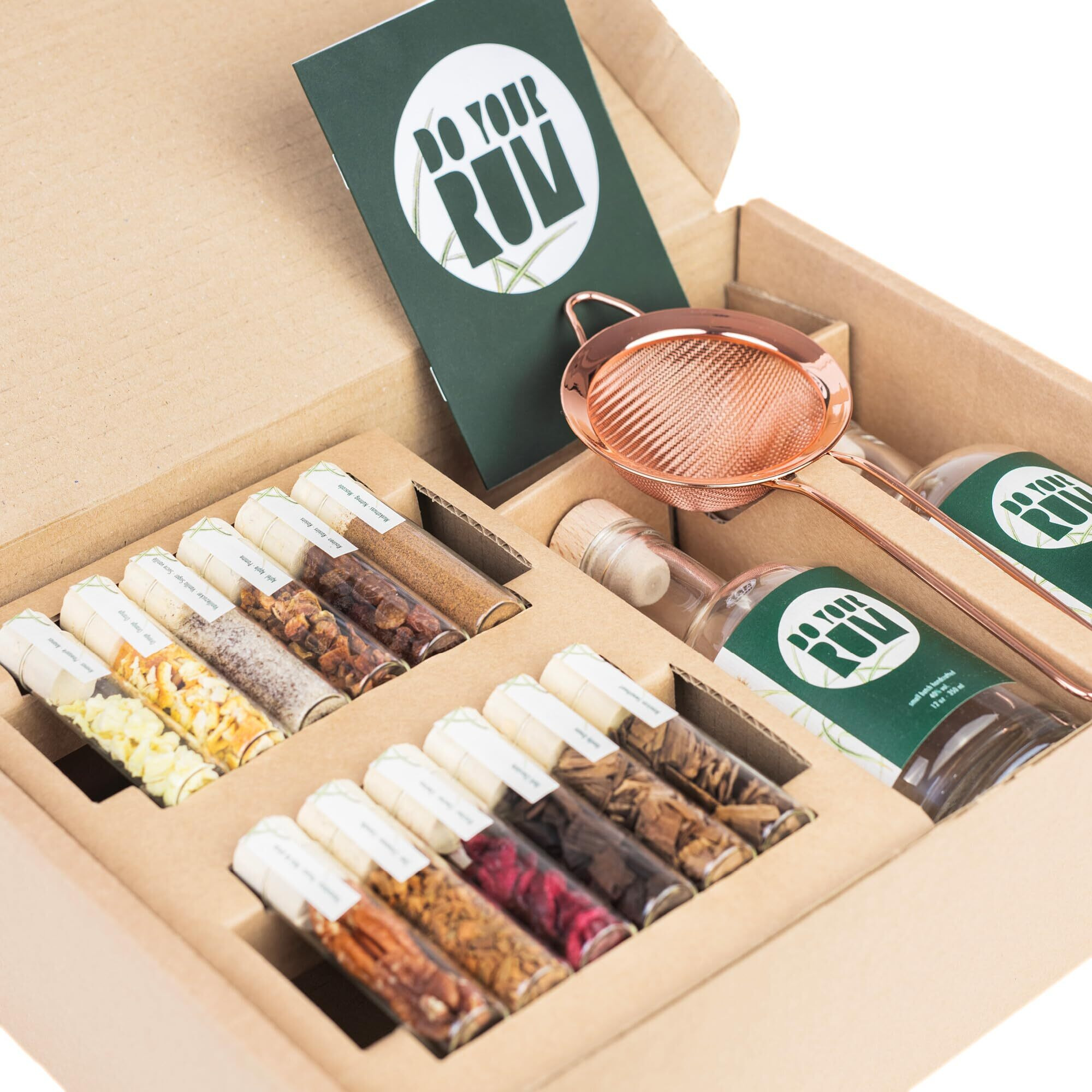 Do Your Rum | Rum Making Kit | Diy Gift Sets For Men & Women | Bartender Gift Basket | Rum Gift Set | 12 Botanicals | Birthday Gift For Her, Him