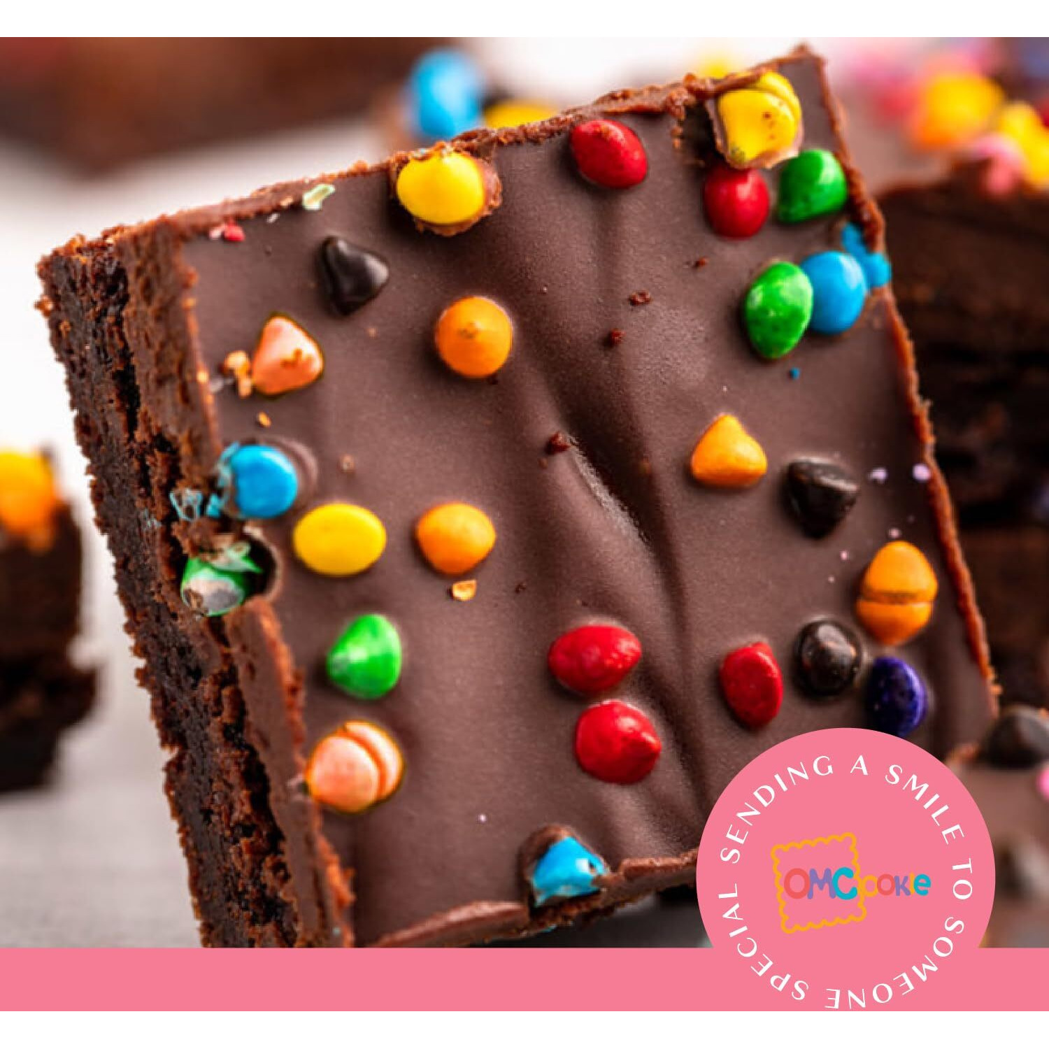 Sending Hugs Gift Basket Care Package Chocolate Brownies Food Gift For Women | Nut Free Dairy Free | Sending Love
