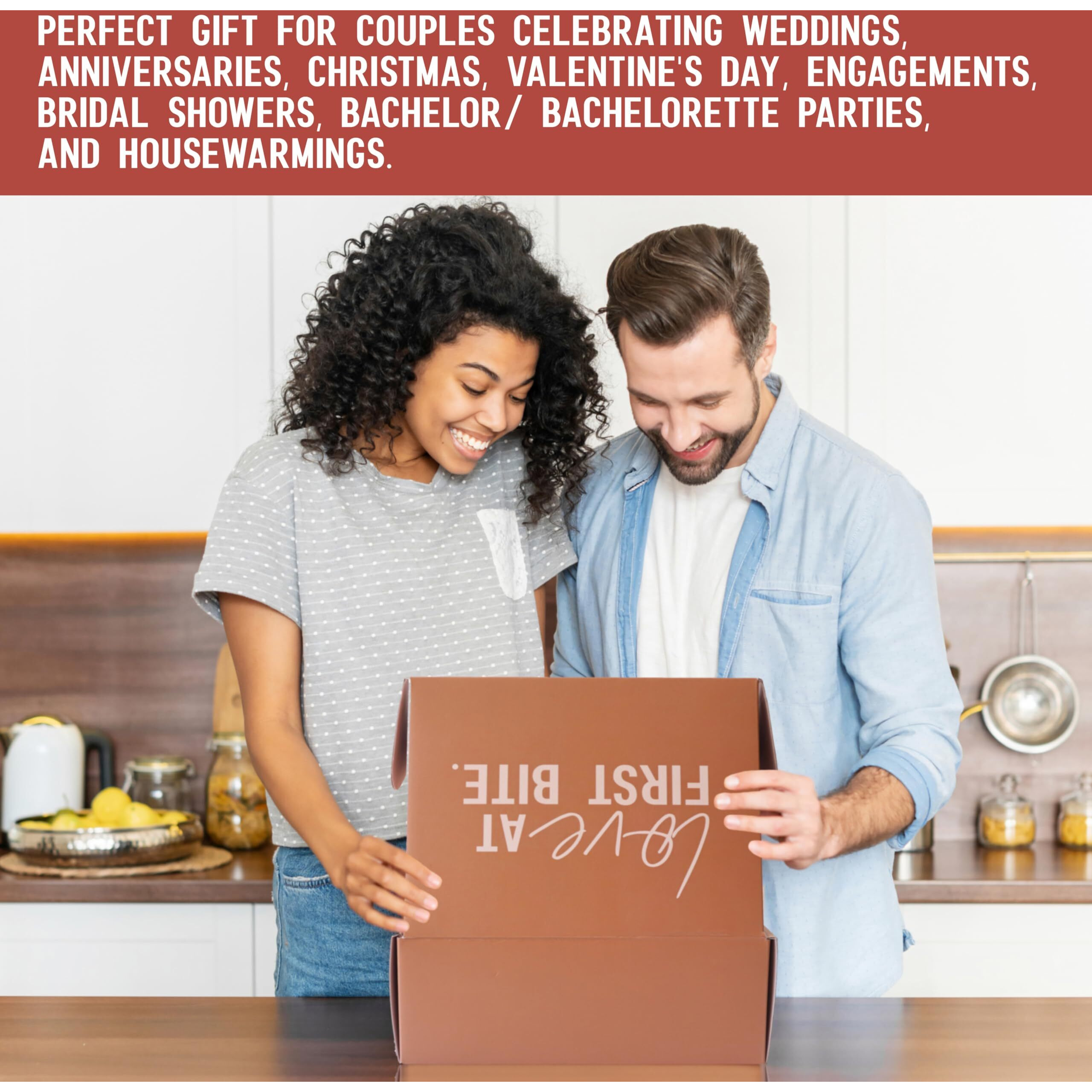 Crepe Delicious Pancake Mix Gift Basket For Couples Women Adults, Cooking Gifts Ideas, Food Date Night Kits, Newlyweds Bridal Shower Bride Groom Anniversary Wedding Engagement Christmas Breakfast Set