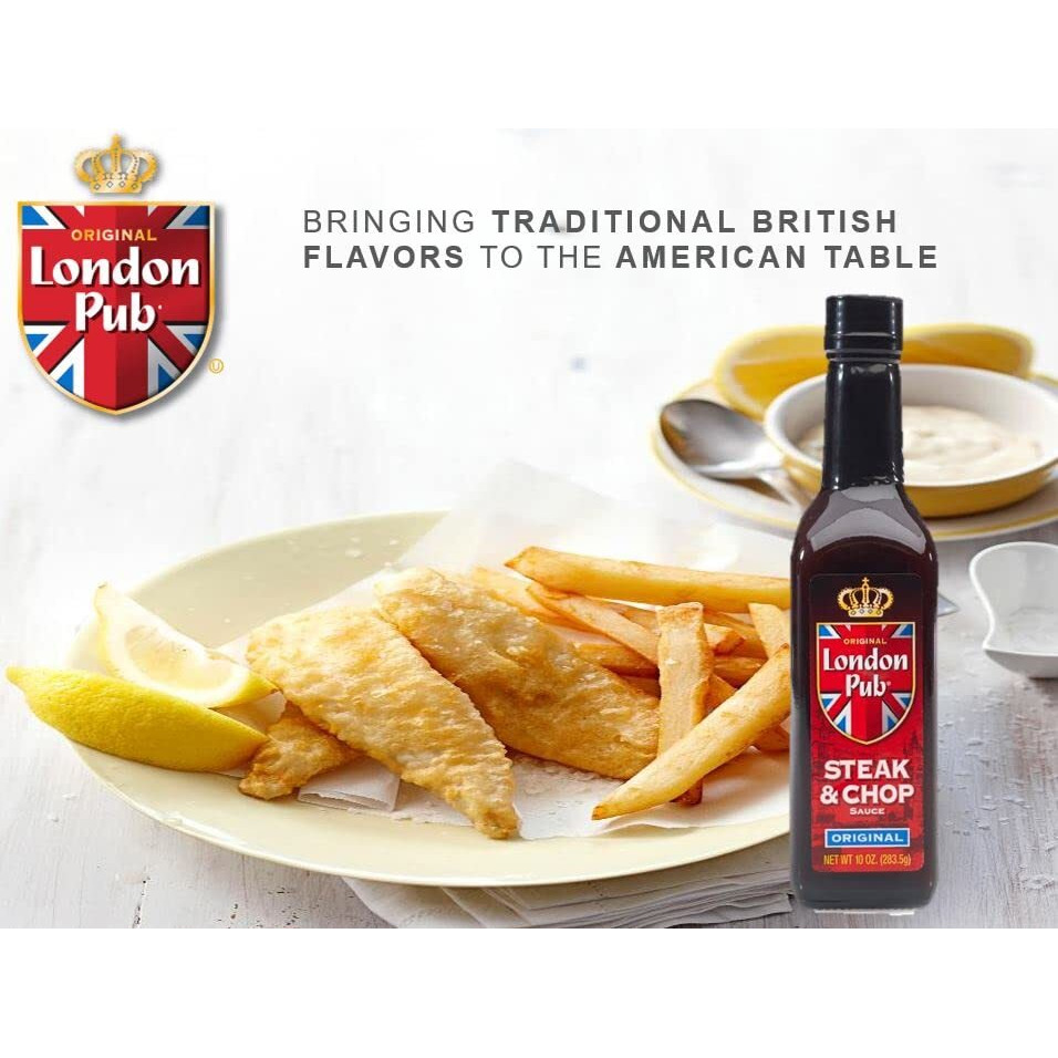 London Pub, Sauce Steak & Chop, 10 Oz (Pack Of 2)