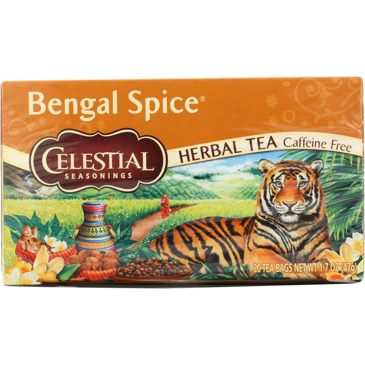 Celestial Seasonings Tea Herb Bengal Spice, 20 Count