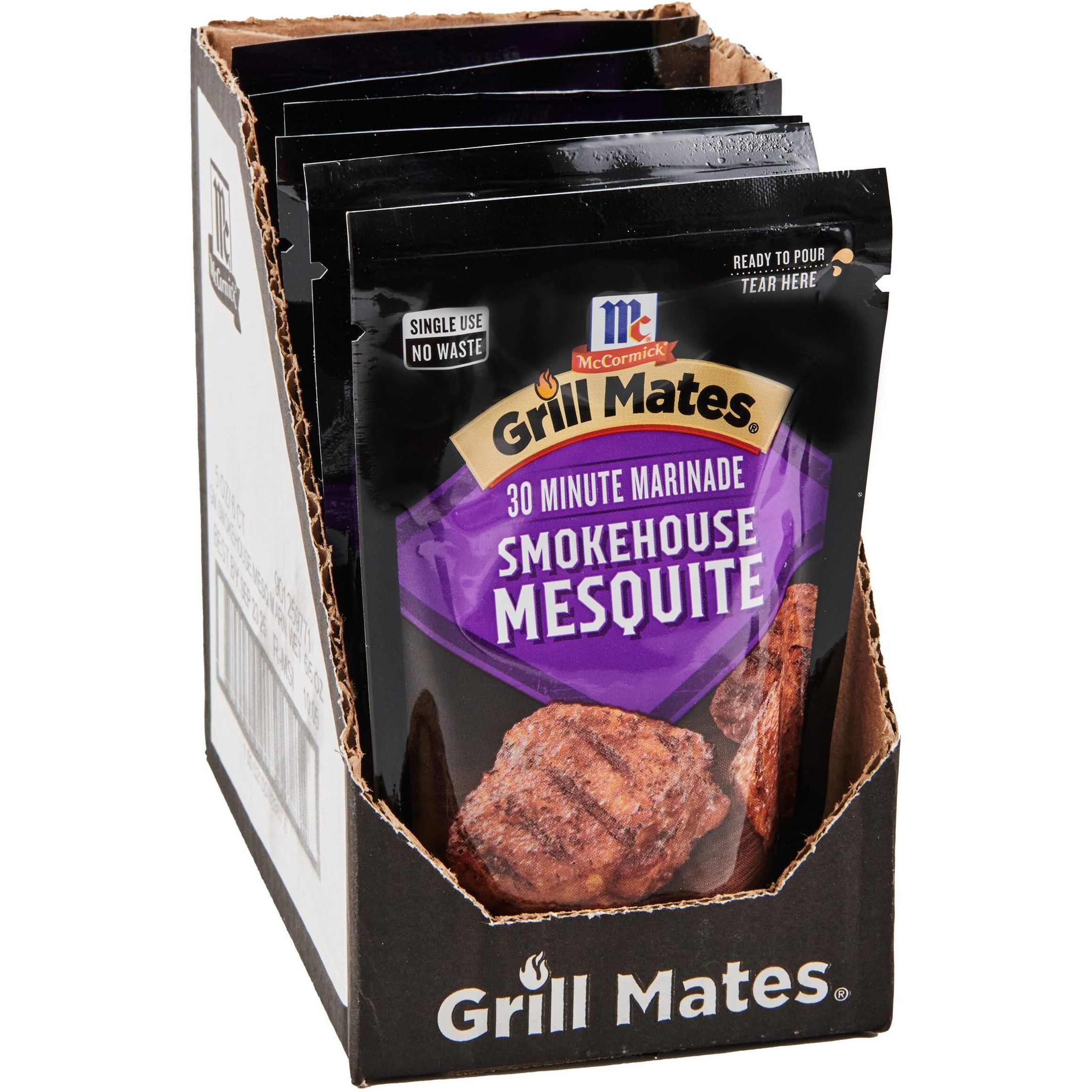 Mccormick Grill Mates Smokehouse Mesquite 30 Minute Marinade, 5 Oz (Pack Of 6)