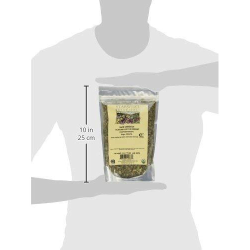 Starwest Botanicals Organic Plantain Leaf Cut & Sifted, 4 Ounces