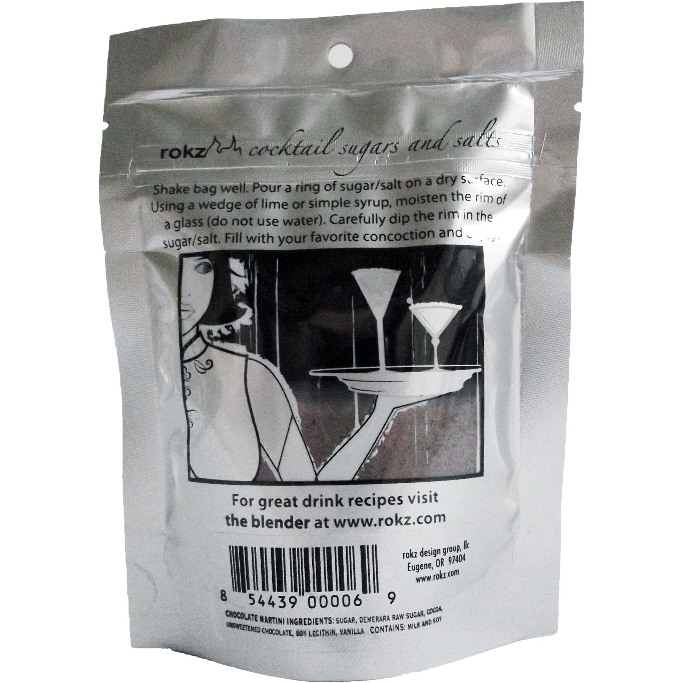Rokz Chocolate Martini Cocktail Sugar, 5 Ounce