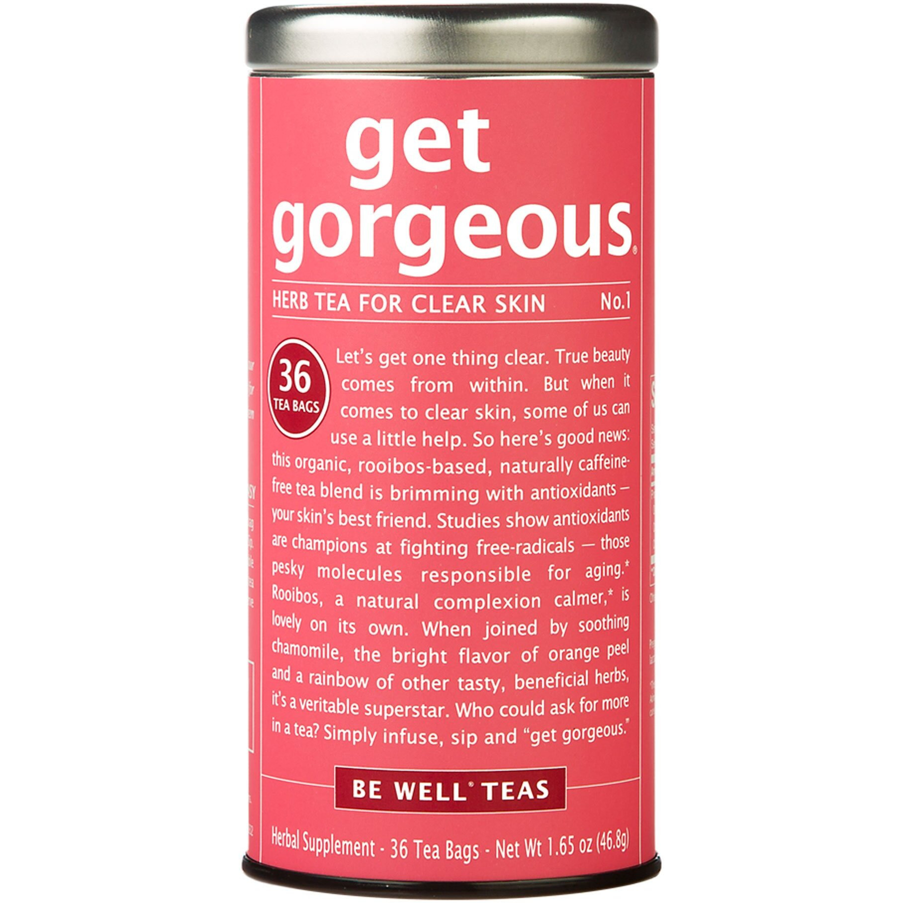 The Republic Of Tea Get Gorgeous Tea, 36-Count