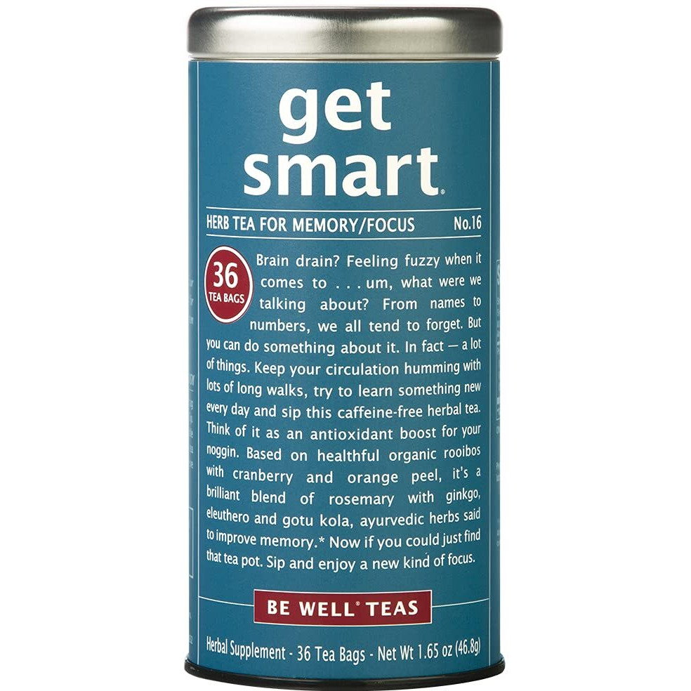 The Republic Of Tea, Get Smart Tea, 36-Count
