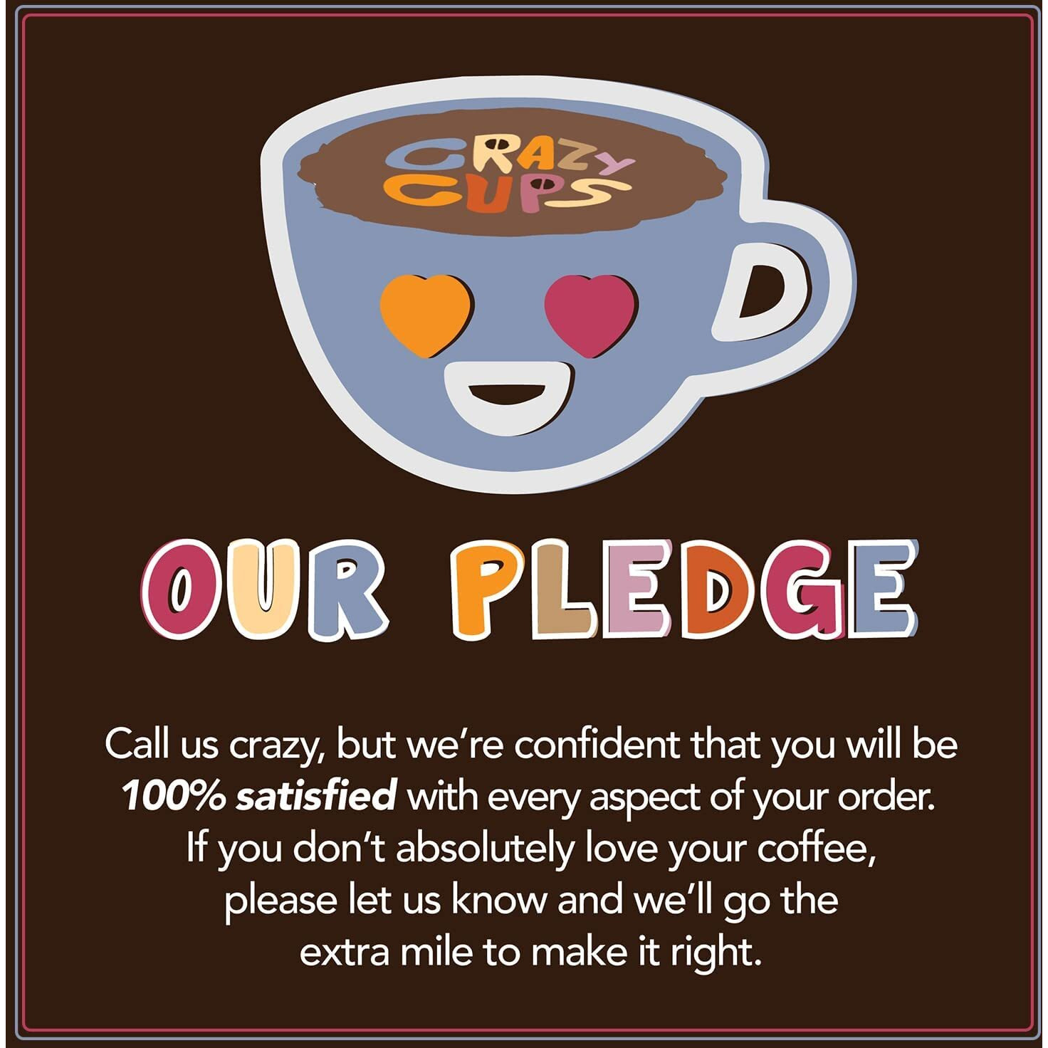 Crazy Cups Decaf Christmas Coffee Pods Variety Pack, Holiday Coffee Sampler Of Single Serve Assorted Flavored Coffee Pods For Keurig K Cup Machines, 50 Count - Great Holiday Coffee Gift