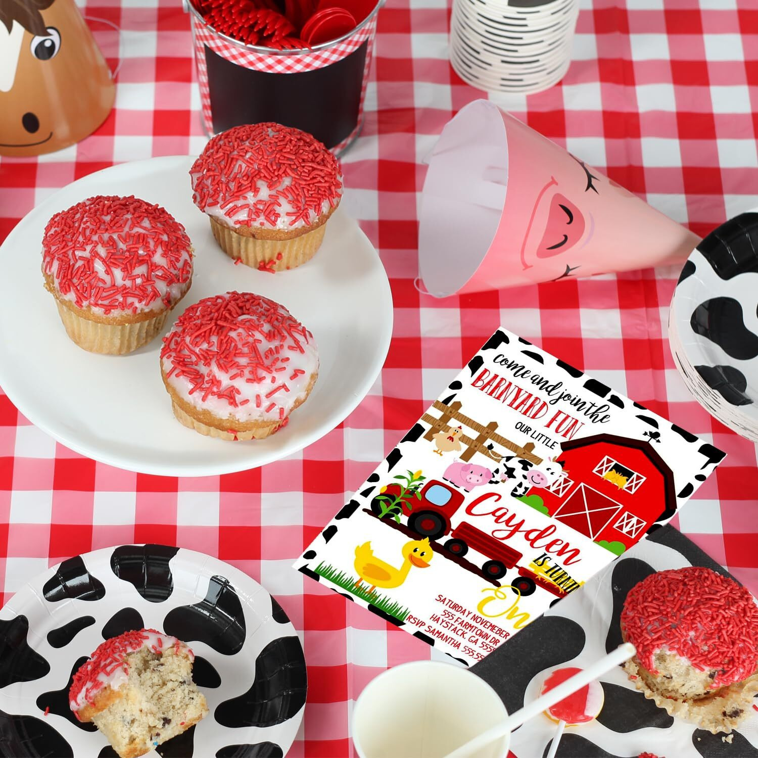 Red Sprinkles - 2.2 Pounds - Bulk Red Sprinkles - Red Halloween Sprinkles - Red Christmas Sprinkles For Cake Decorating - Ice Cream Sprinkles - Red Jimmies For Cookies, Cupcakes