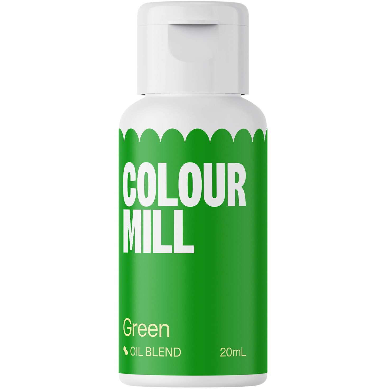 Colour Mill Oil-Based Food Coloring, 20 Milliliters Christmas Green