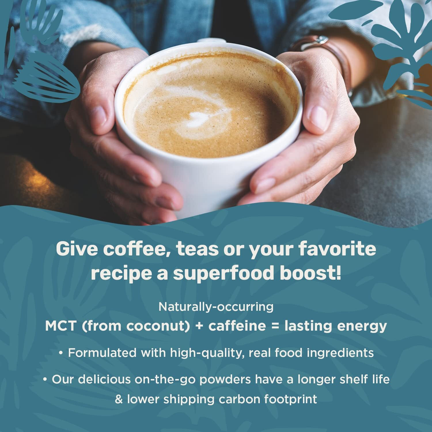 Laird Superfood Non-Dairy Superfood Creamer - Coconut Powder Coffee Creamer - Sweet & Creamy - Gluten Free, Non-Gmo, Vegan - 16 Oz. Bag, Pack Of 1