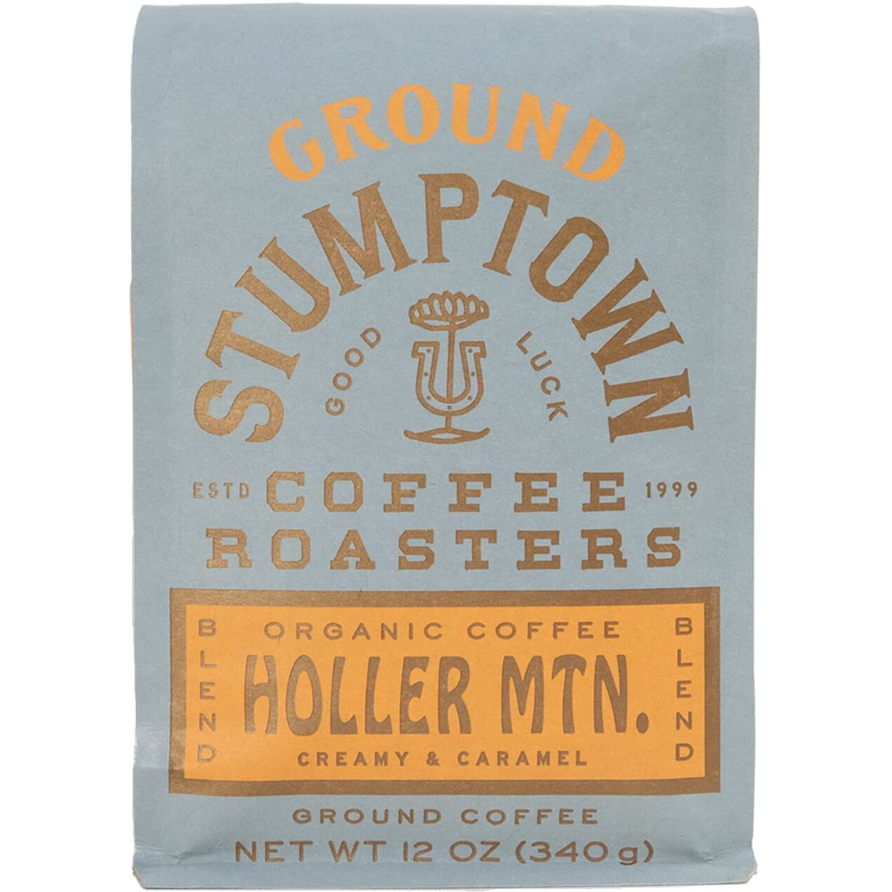 Stumptown Coffee Roasters, Organic Medium Roast Ground Coffee - Holler Mountain 12 Ounce Bag, Flavor Notes Of Citrus Zest, Caramel And Hazelnut