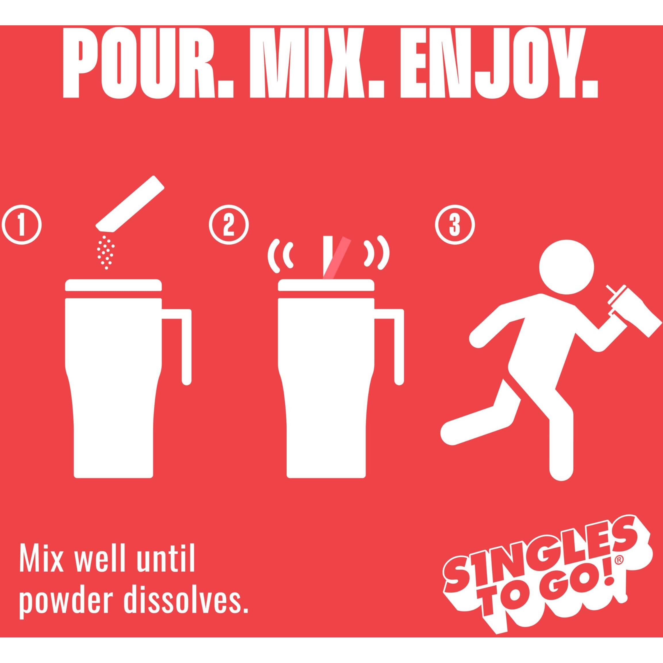 Starburst Singles To Go Powdered Drink Mix & Just Add Water -12 Boxes With 6 Packets Each 72 Total Servings (Sugar Free), Cherry, 7.08 Oz