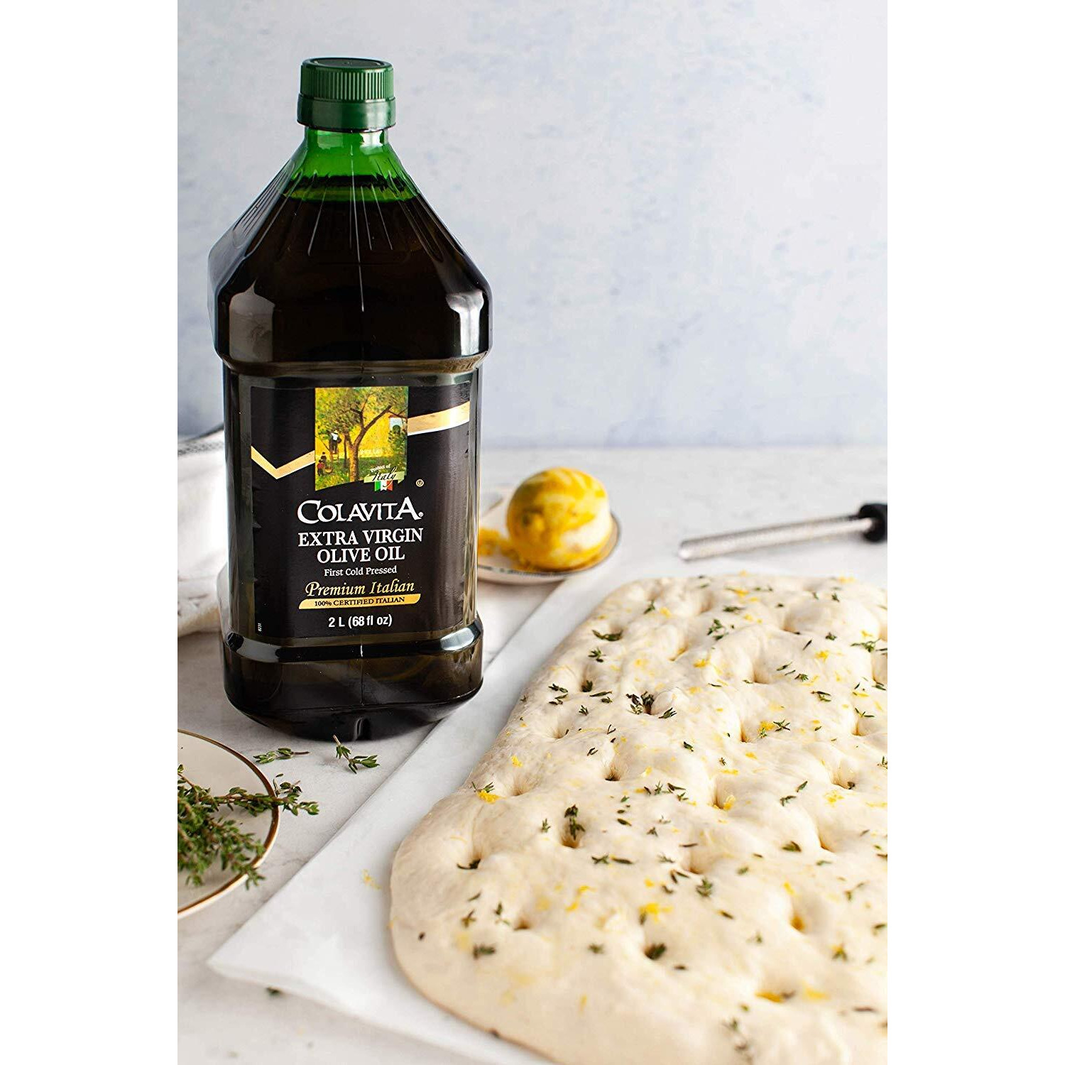 Colavita Premium Italian Extra Virgin Olive Oil, 68 Fl. Oz. (2 Liters) Jug