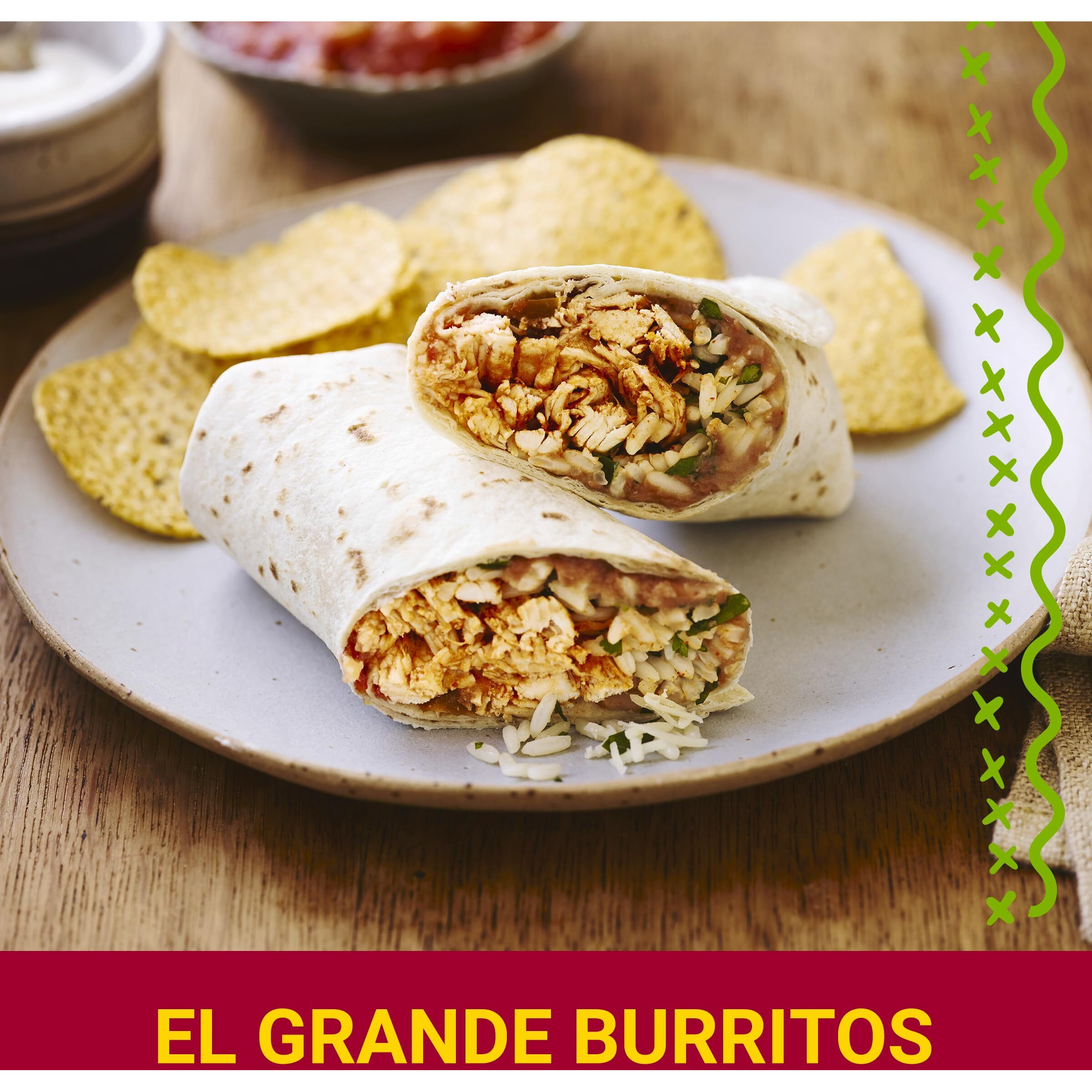 Old El Paso Restaurant Style Grande Flour Tortillas, 6-Count (Pack Of 5)