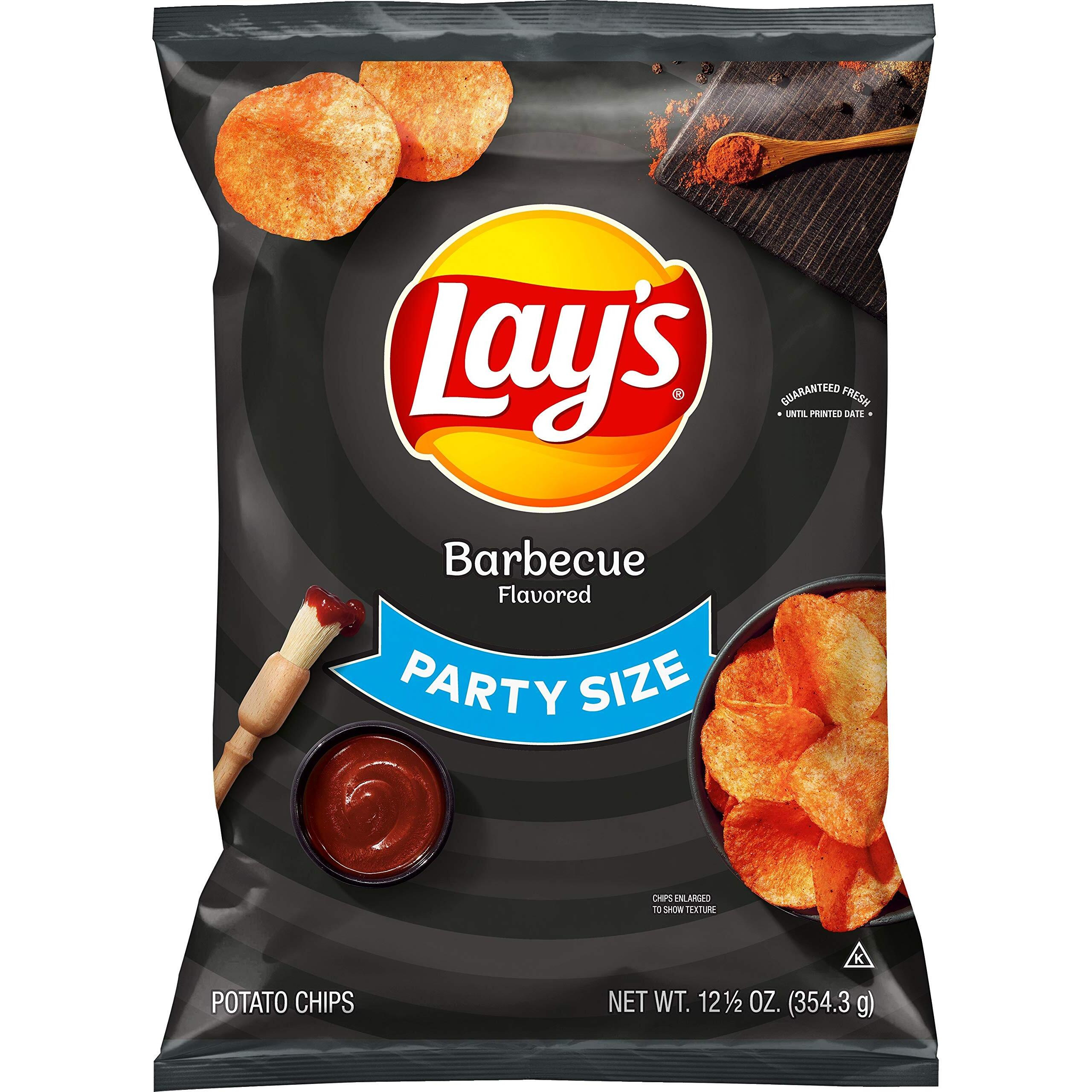 Lay's Barbecue Flavored Potato Chips, 12.5 Oz