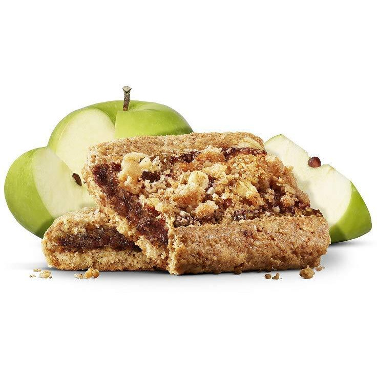 Nature's Bakery Oatmeal Crumble Bars, Apple, Real Fruit, Vegan, Non-Gmo, Breakfast Bar, 1 Box With 12 Twin Packs (12 Twin Packs)