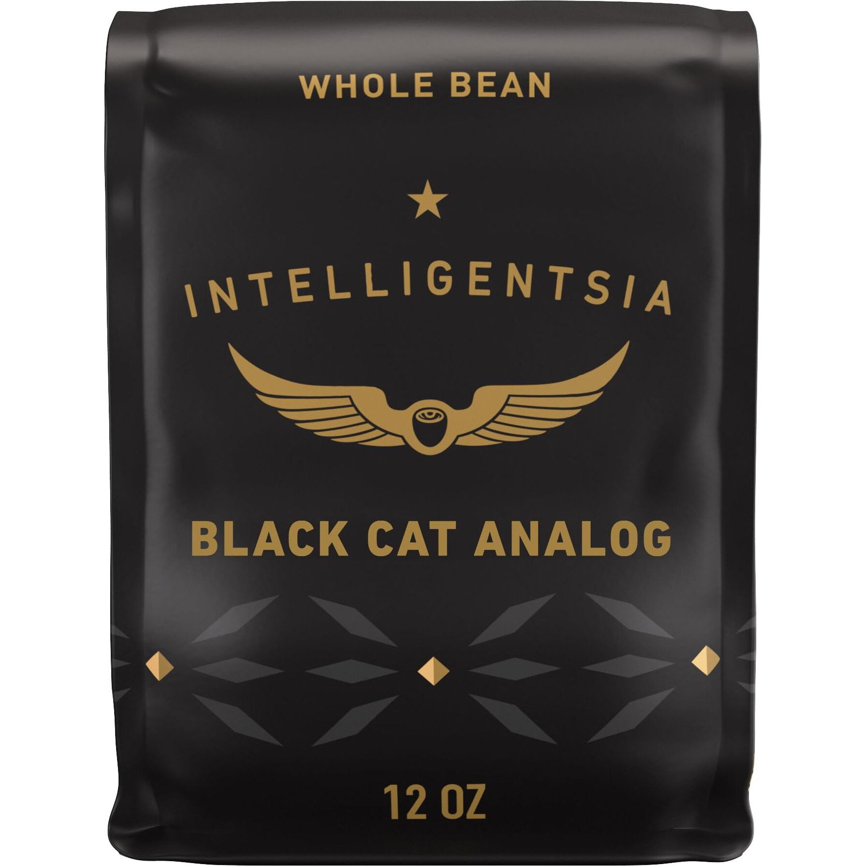 Intelligentsia Coffee, Medium Roast Whole Bean Coffee - Black Cat Analog 12 Ounce Bag