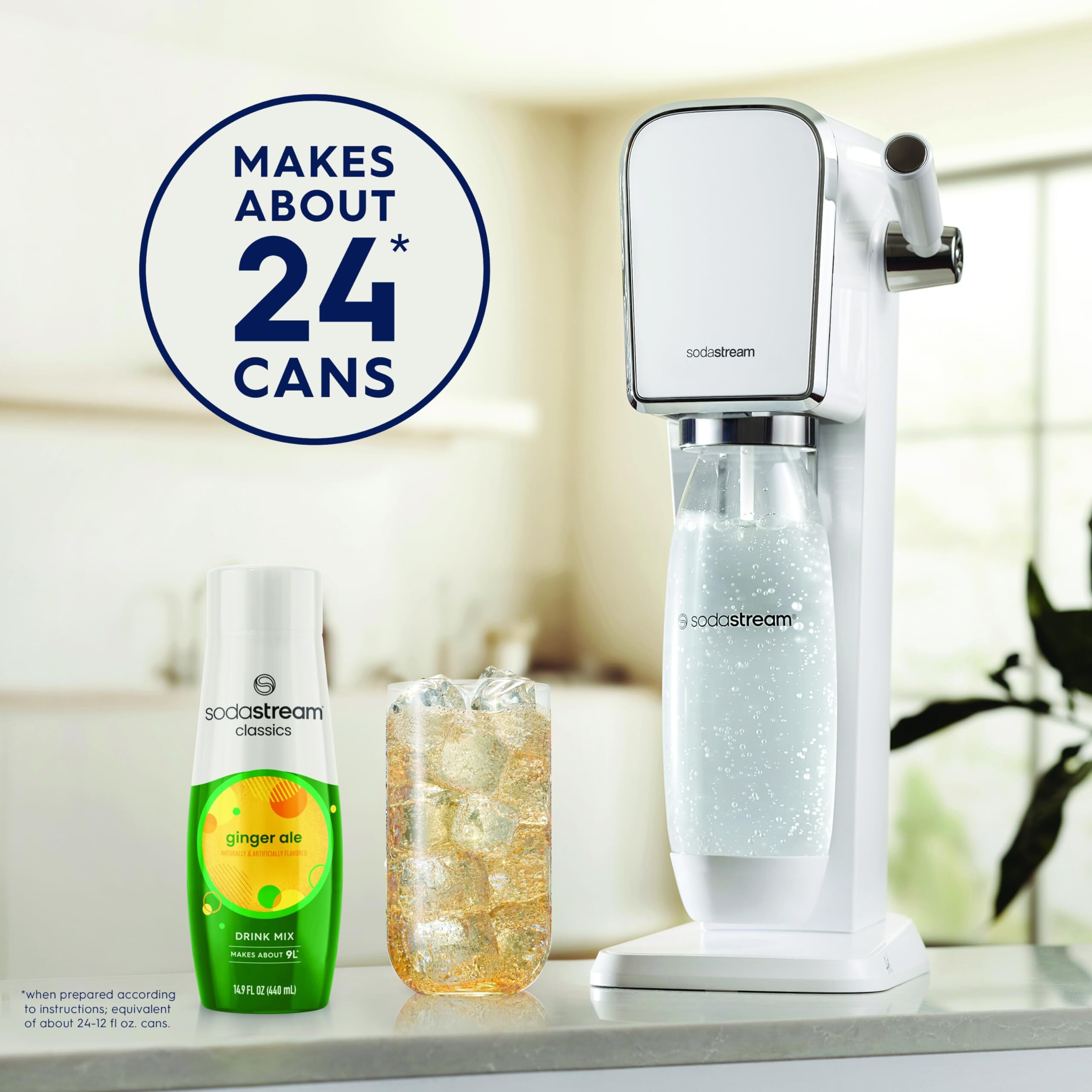 Sodastream Ginger Ale, 440Ml 4-Pack