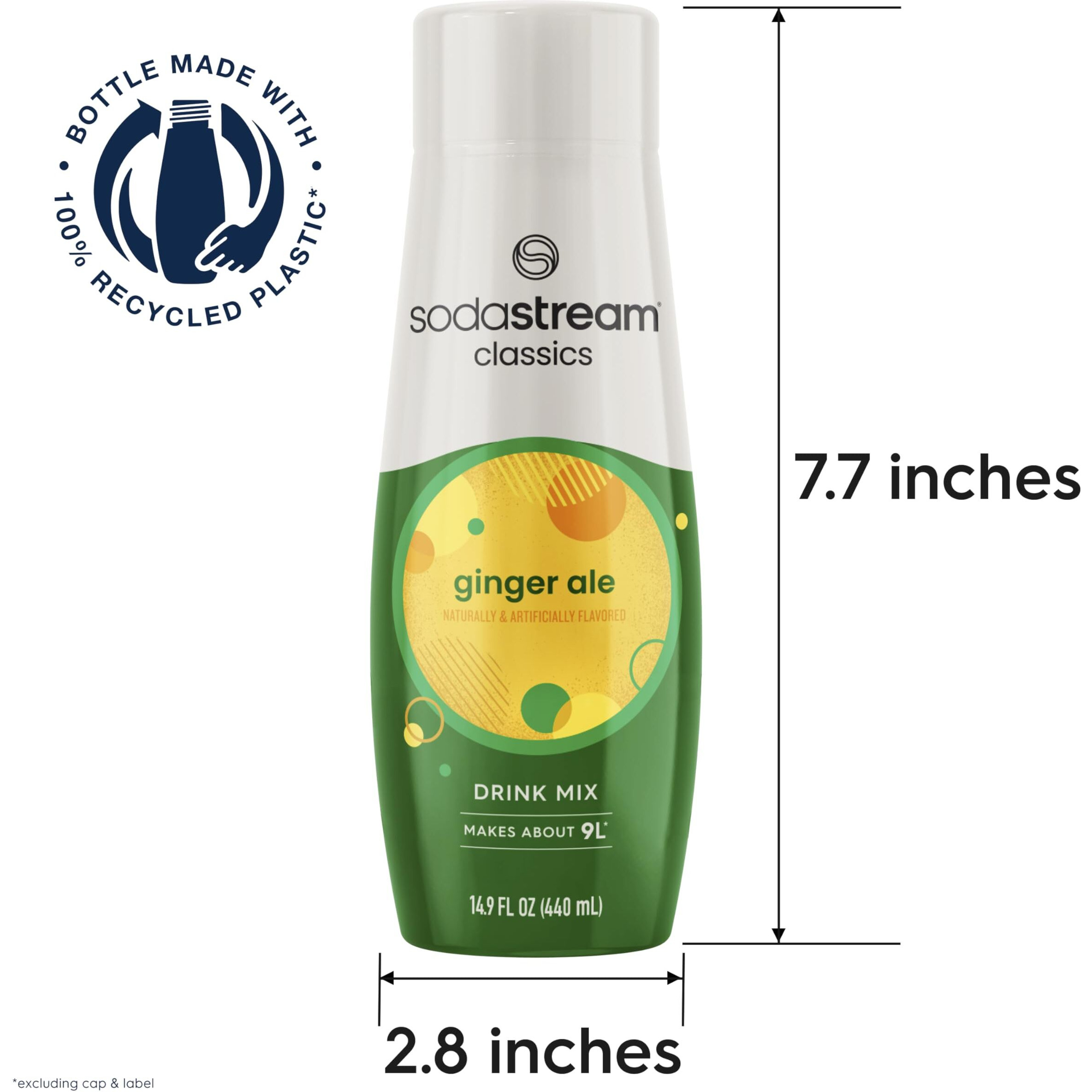 Sodastream Ginger Ale, 440Ml 4-Pack