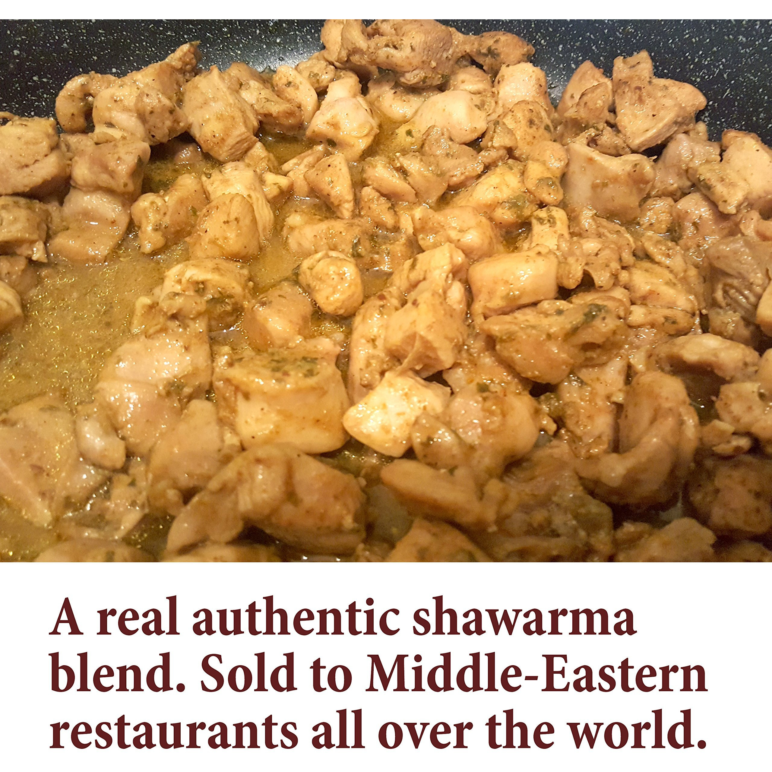 The Spice Way - Shawarma Seasoning Blend - Recipe Included (Meat And Poultry Rub/Meat And Poultry Spice) - 4 Oz
