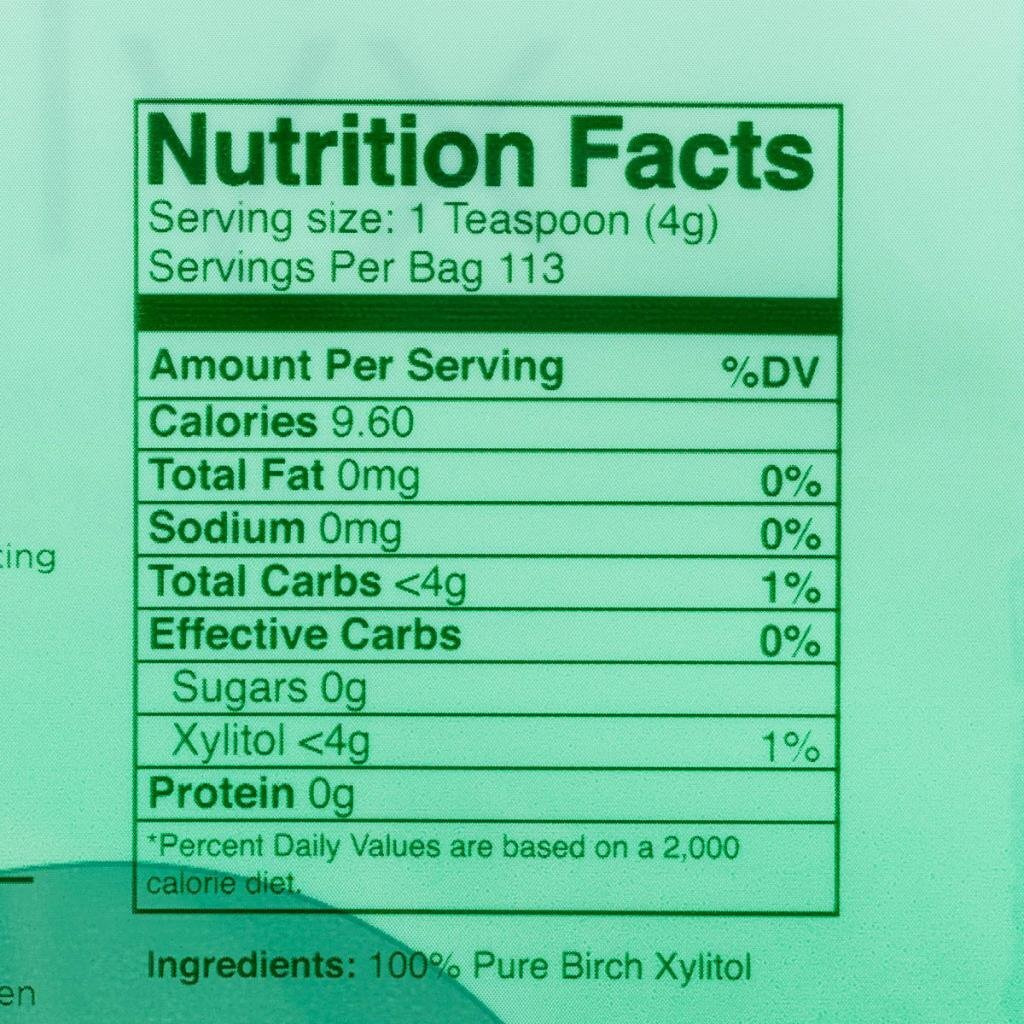 Pack Of 2 Morning Pep Pure Birch Xylitol (Keto Diet Friendly) Sweetener With No Aftertaste 1 Lbs (Not From Corn) Non Gmo Kosher Gluten Free Product Of Usa. Total Of 2 Lbs (32 Oz)