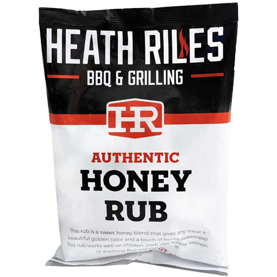 Heath Riles Bbq Rub - Honey Bbq Seasoning Rub, Champion Pitmaster Recipe, Legendary Bbq Rubs For Smoking & Grilling, 70+ Bbq Championships, 2 Lb./32 Oz.