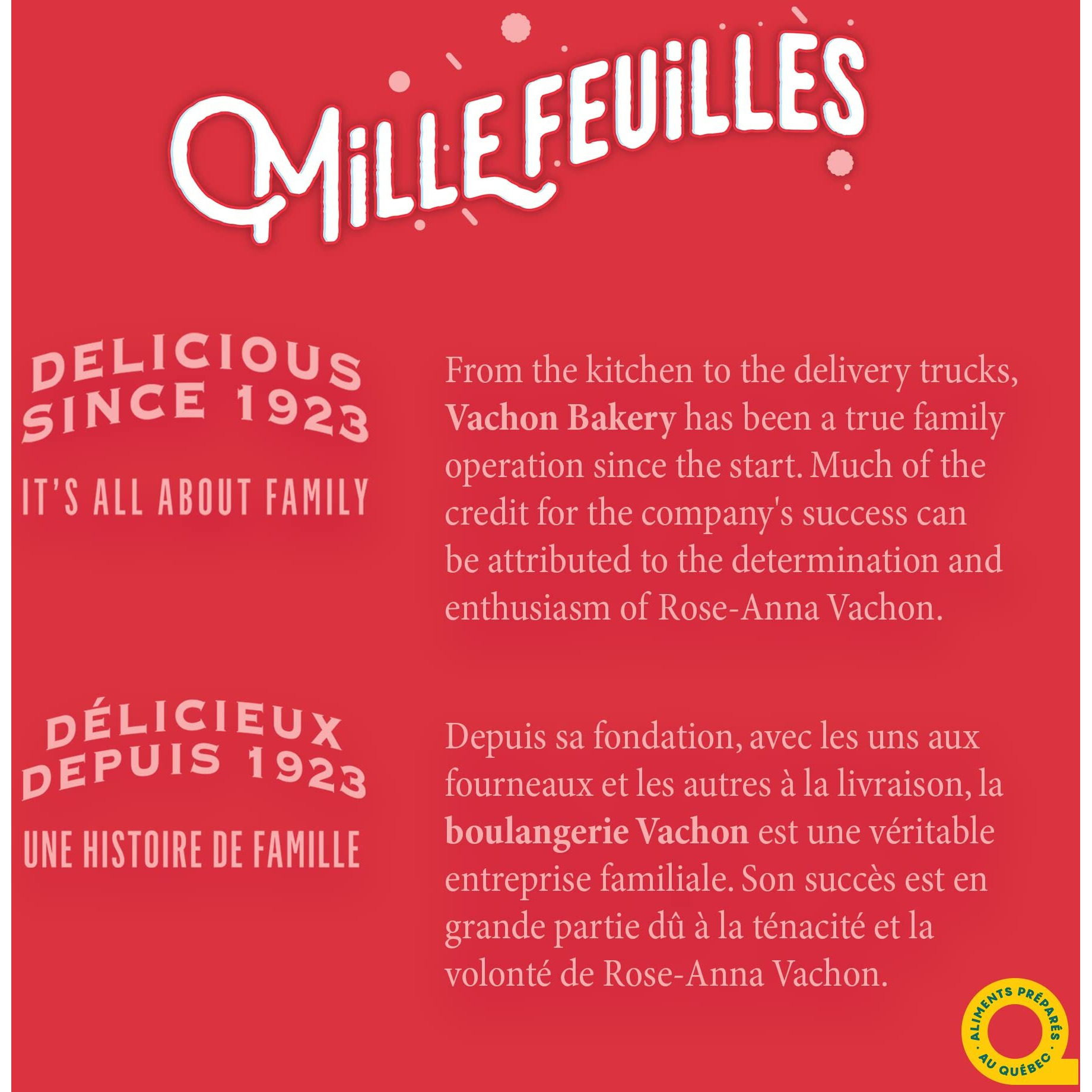 Vachon Mille Feuilles 1 Box Of 6 Flaky Pastries Snack Cakes 10 Ounces Made In Quebec