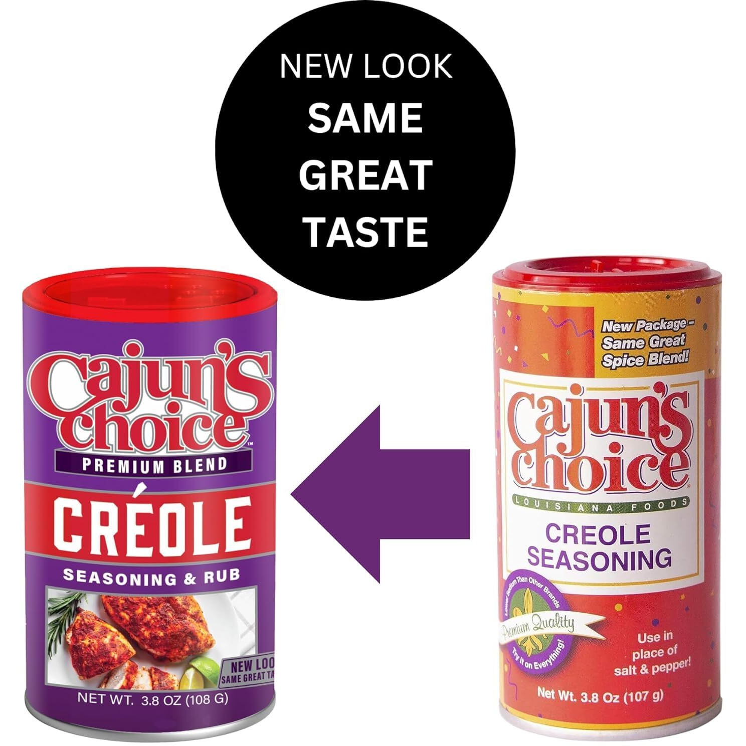 Cajuns Choice Creole Seasoning 3.8 Oz (Pack Of 12)