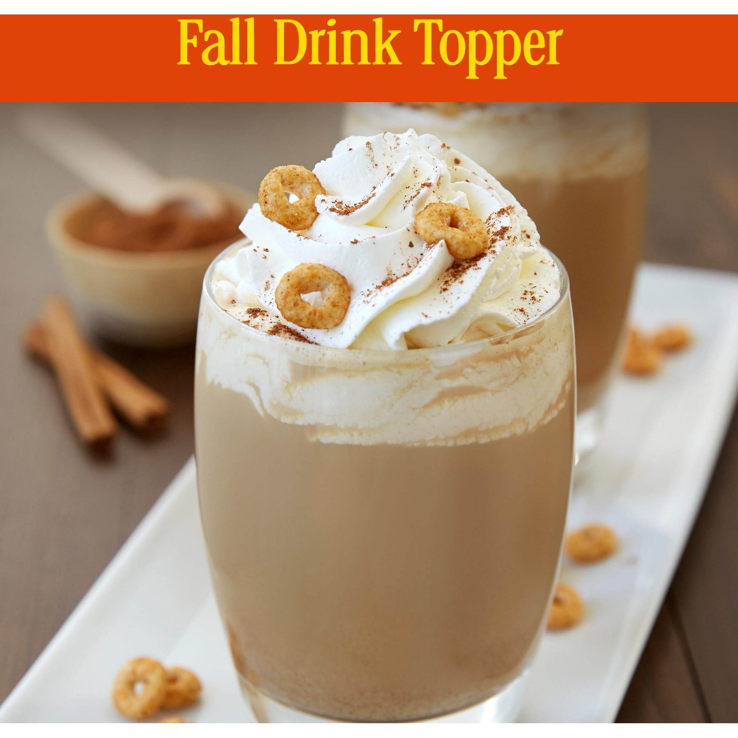 Pumpkin Spice Cheerios, Gluten Free Breakfast Cereal, 10.8 Oz