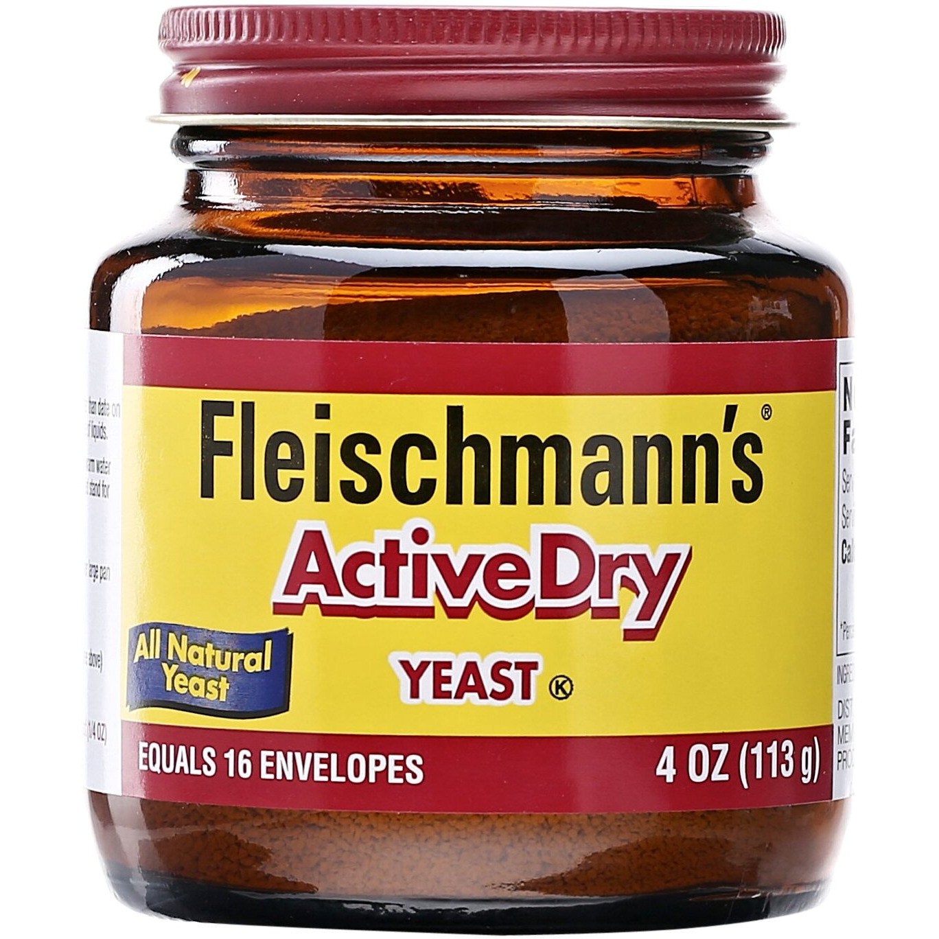 Fleischmann's, Active Dry Yeast, 4 Oz