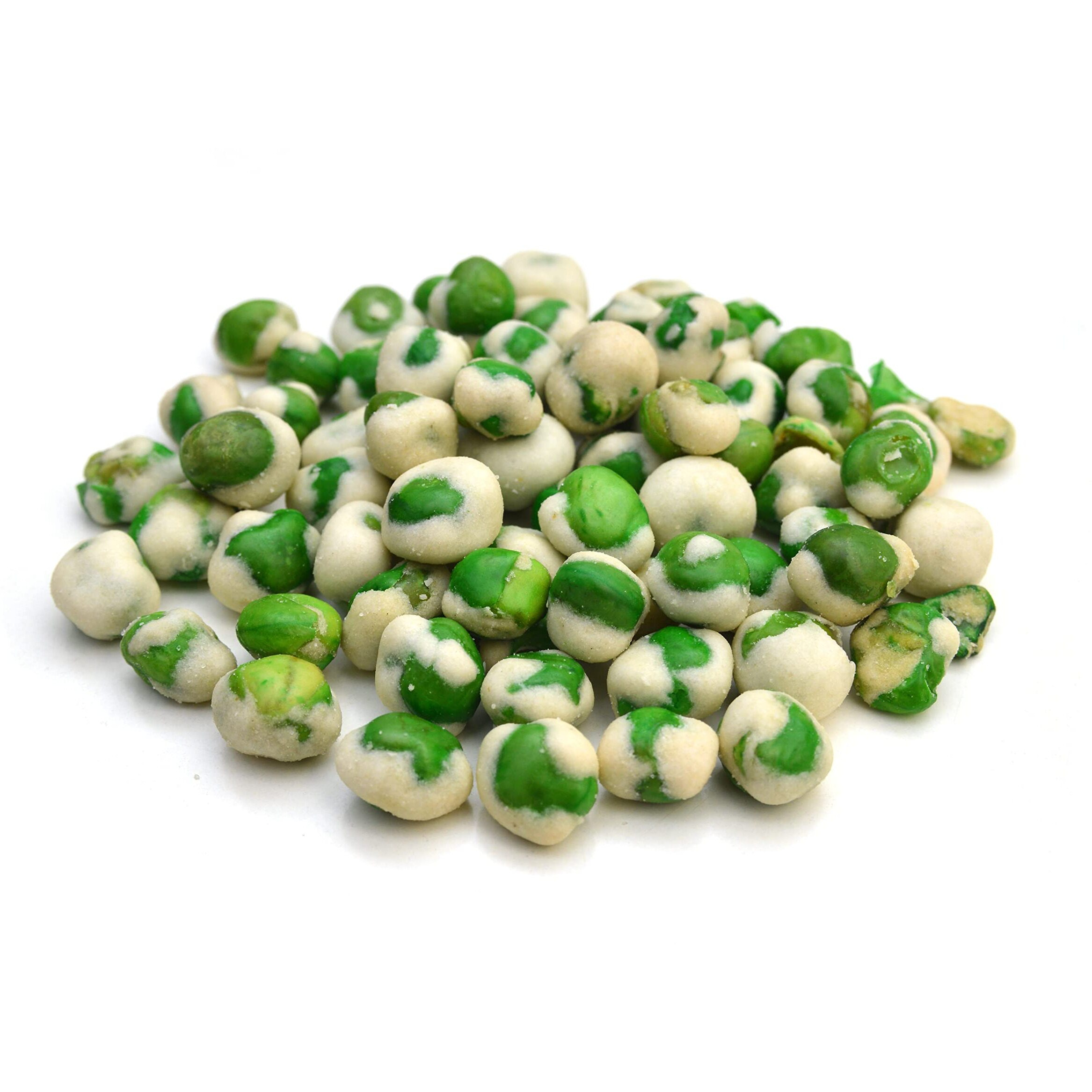 Green Wasabi Peas | 4 Pound Resealable Bag Of Hot Wasabi Peas |Healthy And Fresh Pea Snacks | Kosher Friendly Green Wasabi Peas | Delicious Gourmet Dried Wasabi Green Peas| We Got Nuts.