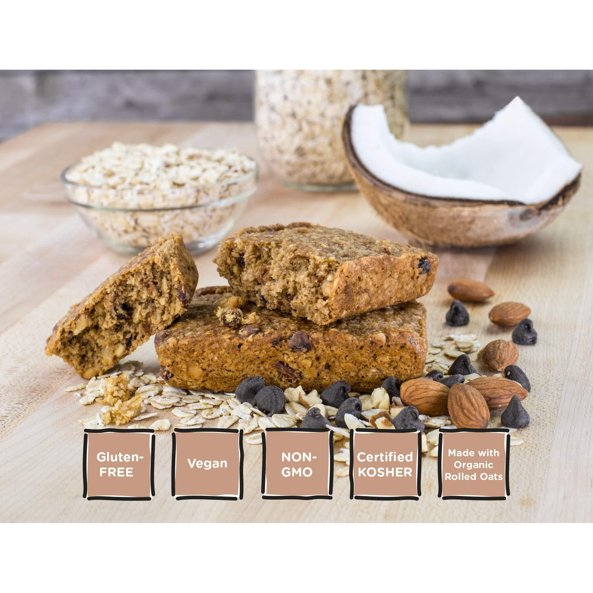 Bobo's Oat Bars, Coconut Almond Chocolate Chip, 3 Oz Bar (12 Pack), Gluten Free Whole Grain Snack And Breakfast Bar