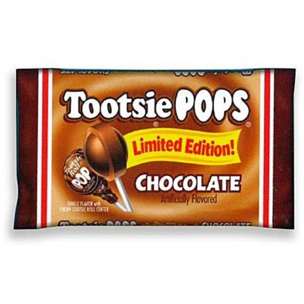 Caramel And Chocolate Tootsie Pops Limited Edition 2-Pack Flavor Bundle, 1 Pounds
