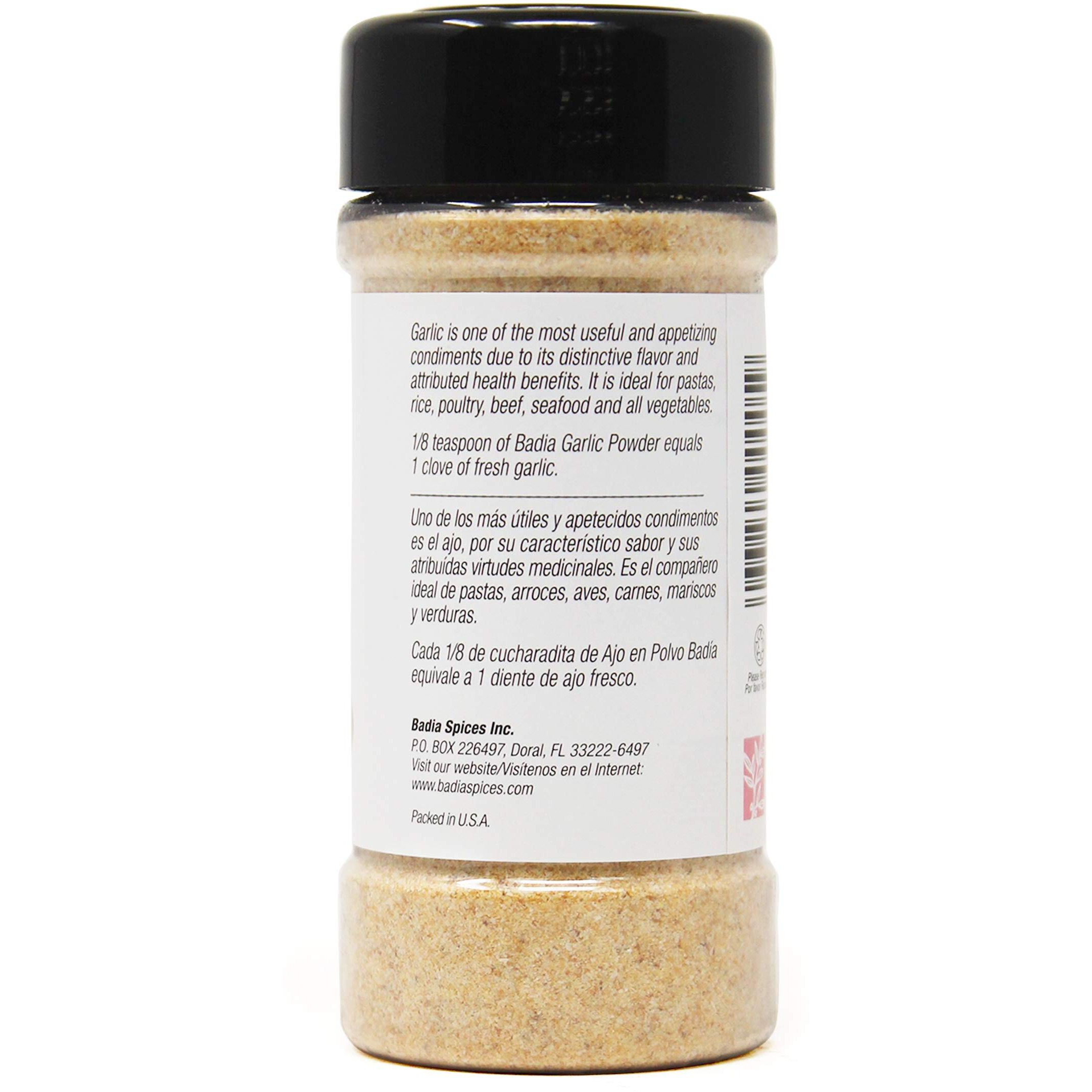 Badia Garlic Powder, 3 Ounce (Pack Of 12)