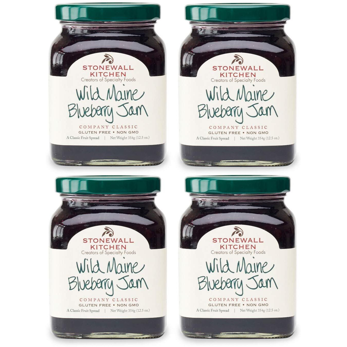 Stonewall Kitchen Wild Maine Blueberry Jam 4-Pack