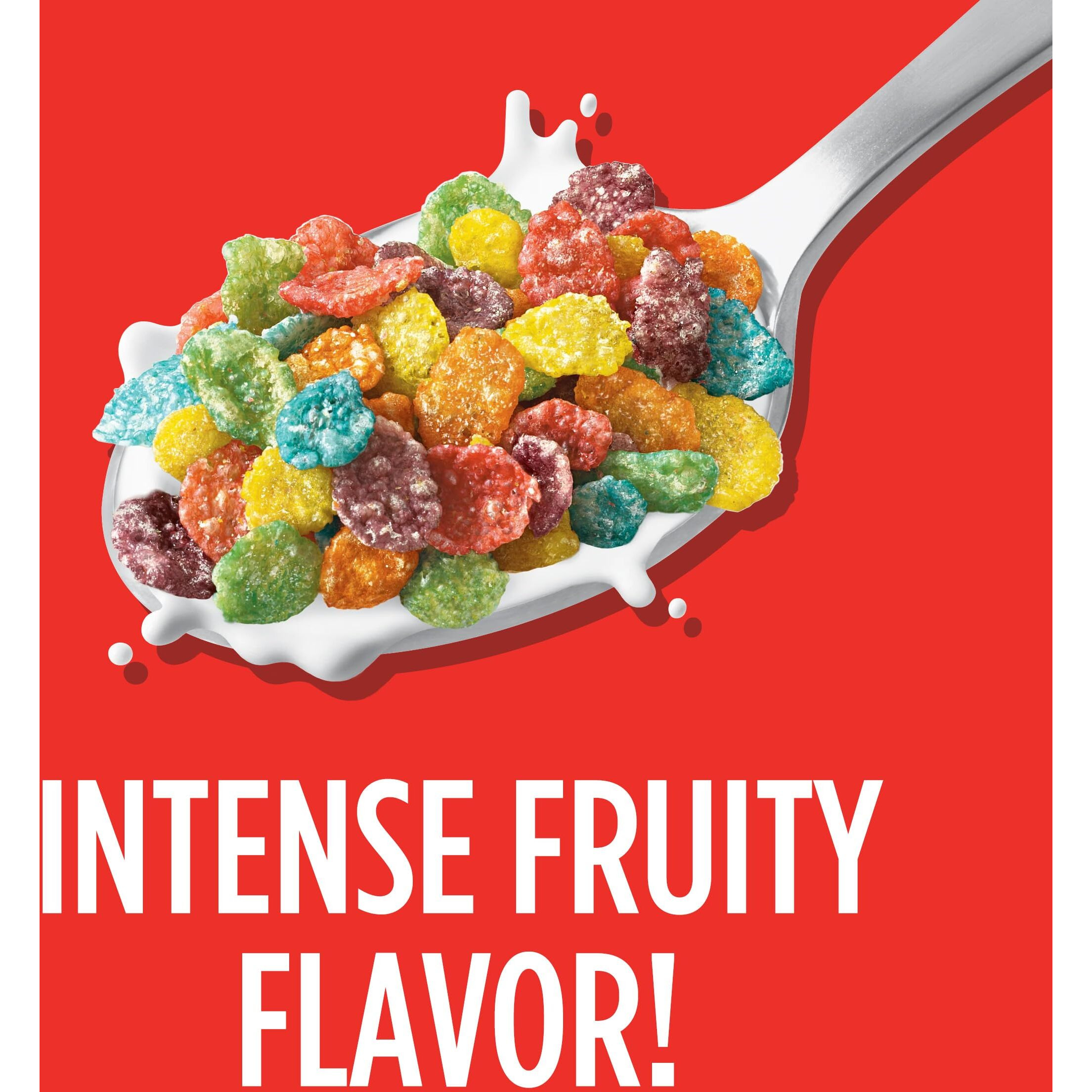 Post Fruity Pebbles Cereal, Fruity Kids Cereal, Gluten Free Rice Cereal For Kids, 2 Oz Individual Cereal Cup